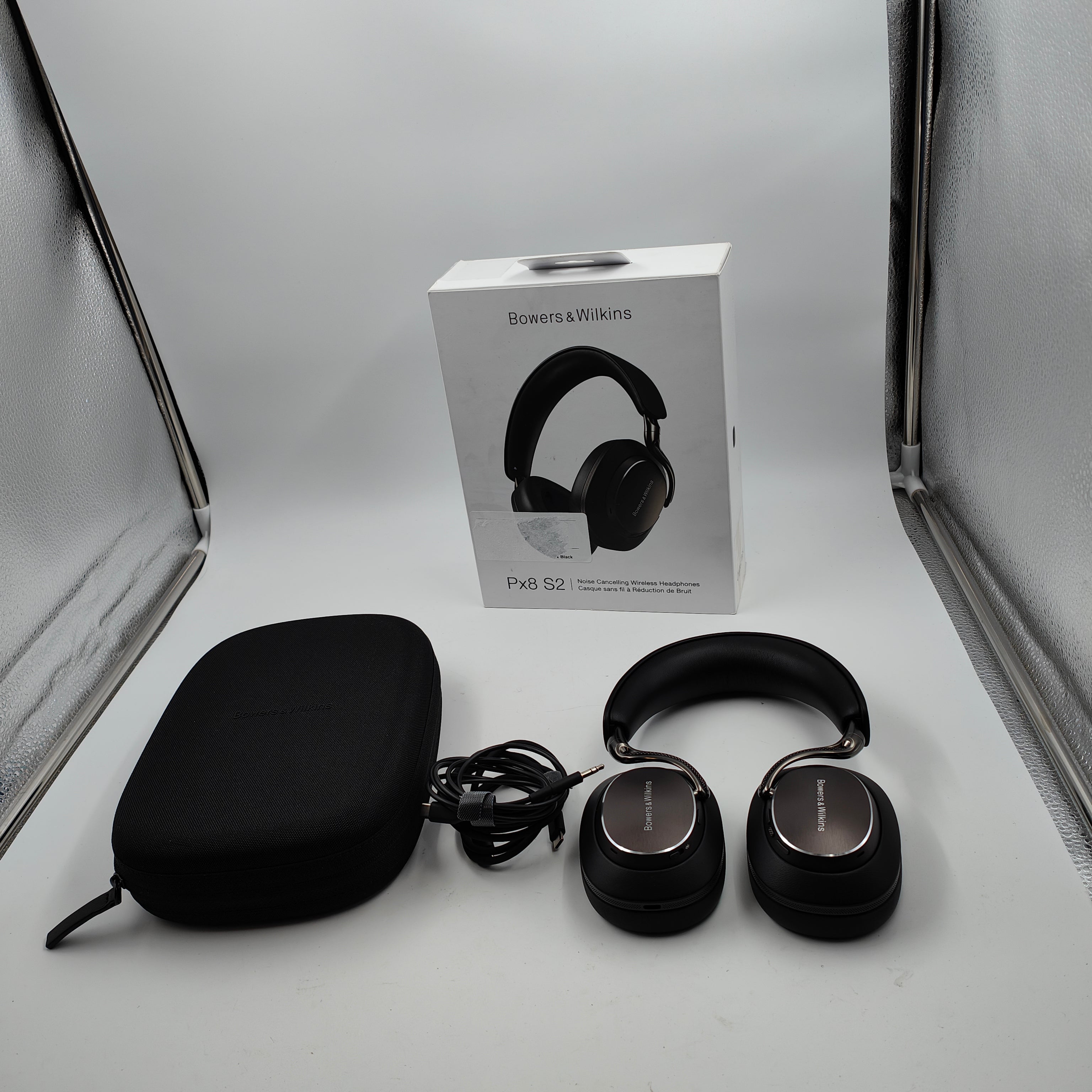 Bowers & Wilkins PX8 S2 Onyx Schwarz
