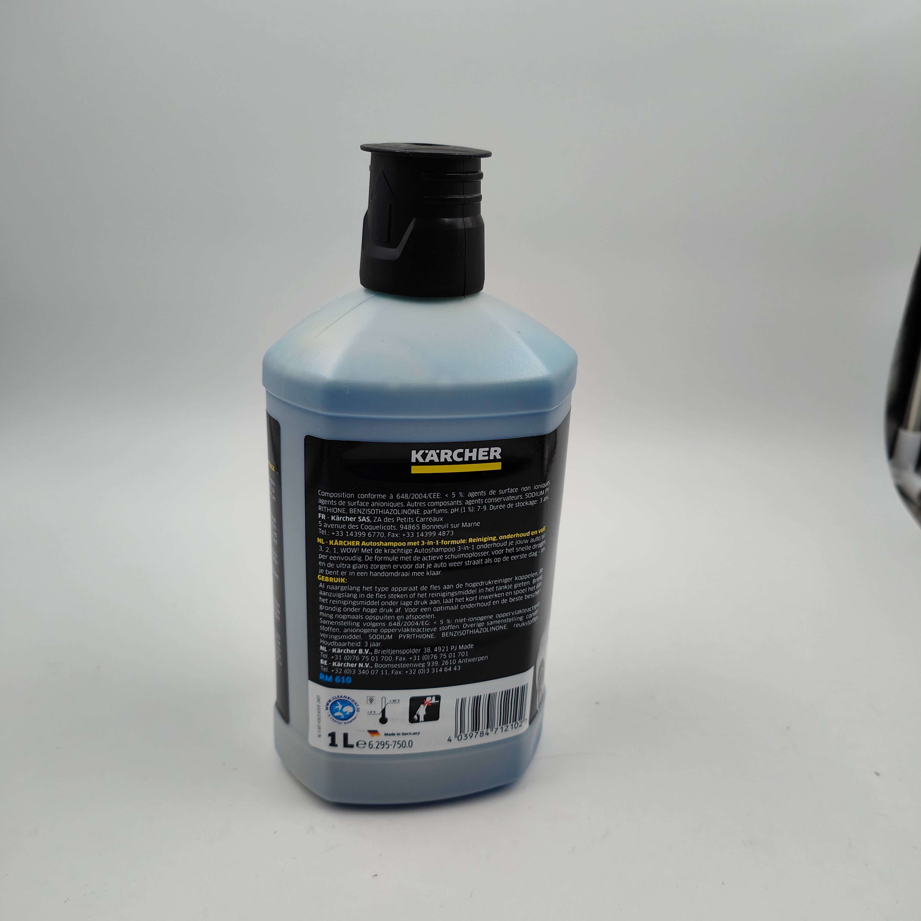 Karcher Plug&Clean Autoreiniger Wash & Wax 3in1 1 ltr