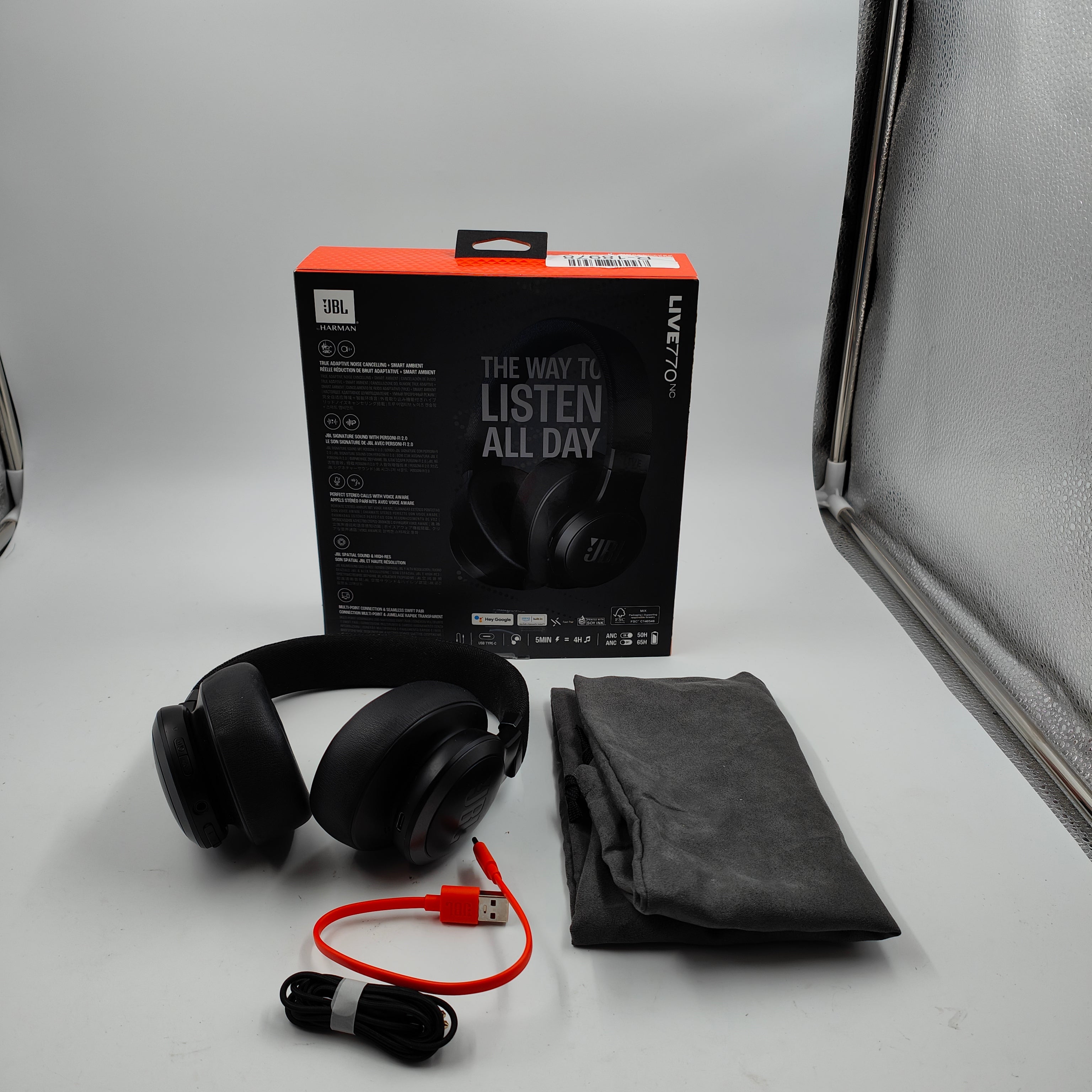 JBL Live 770NC Noir