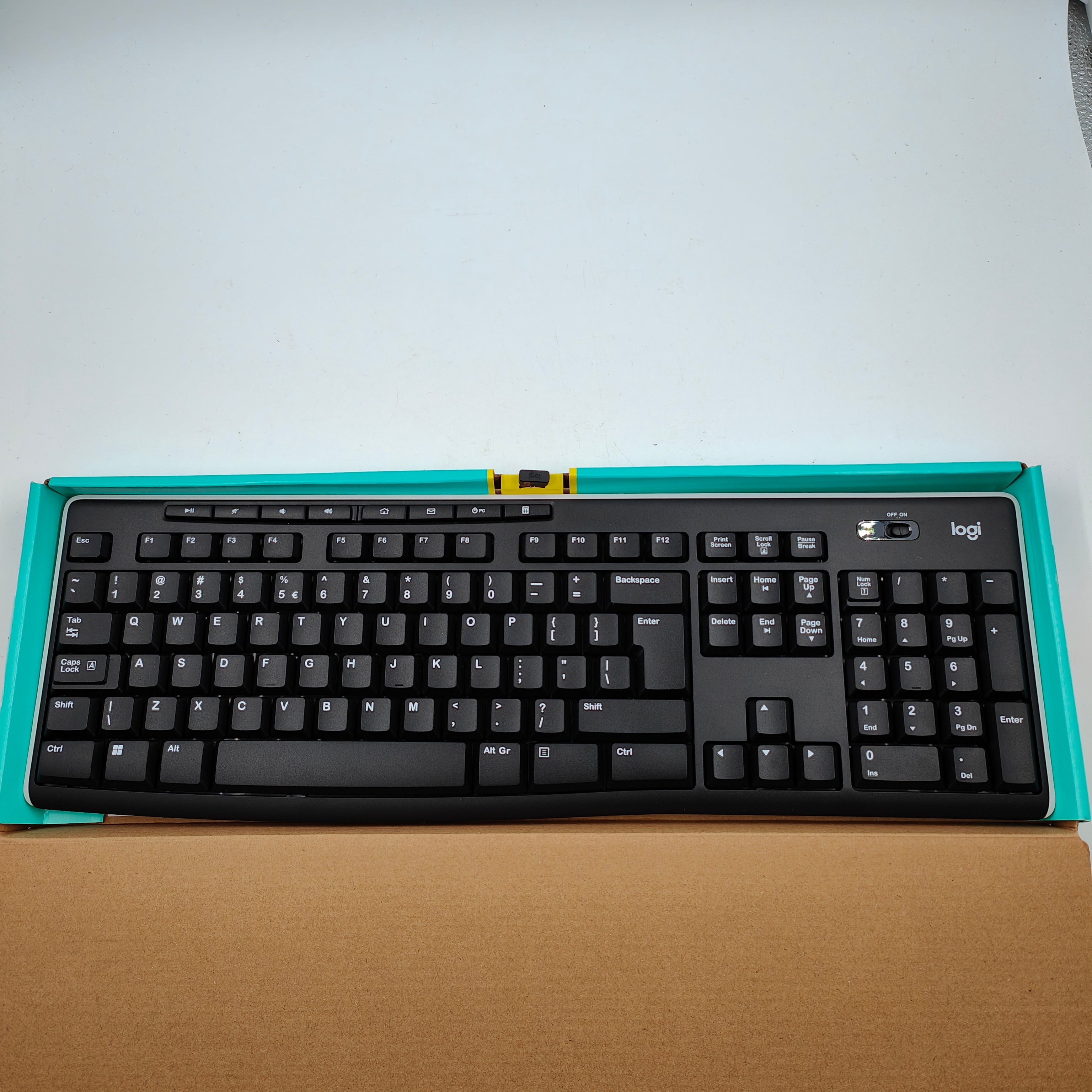 Logitech K270 Kabellose Tastatur AZERTY