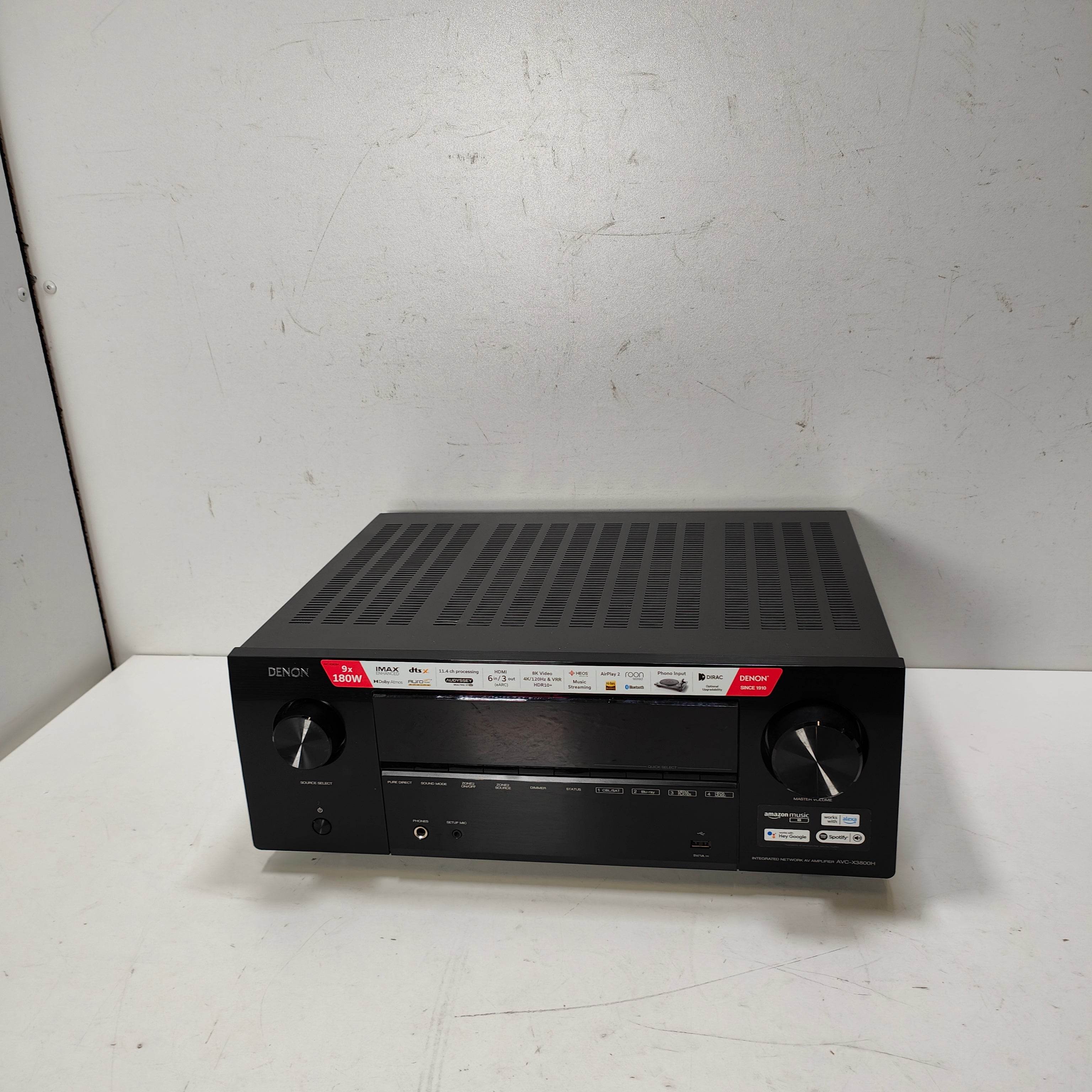 Denon AV-Verstärker AVC-X 3800H Schwarz