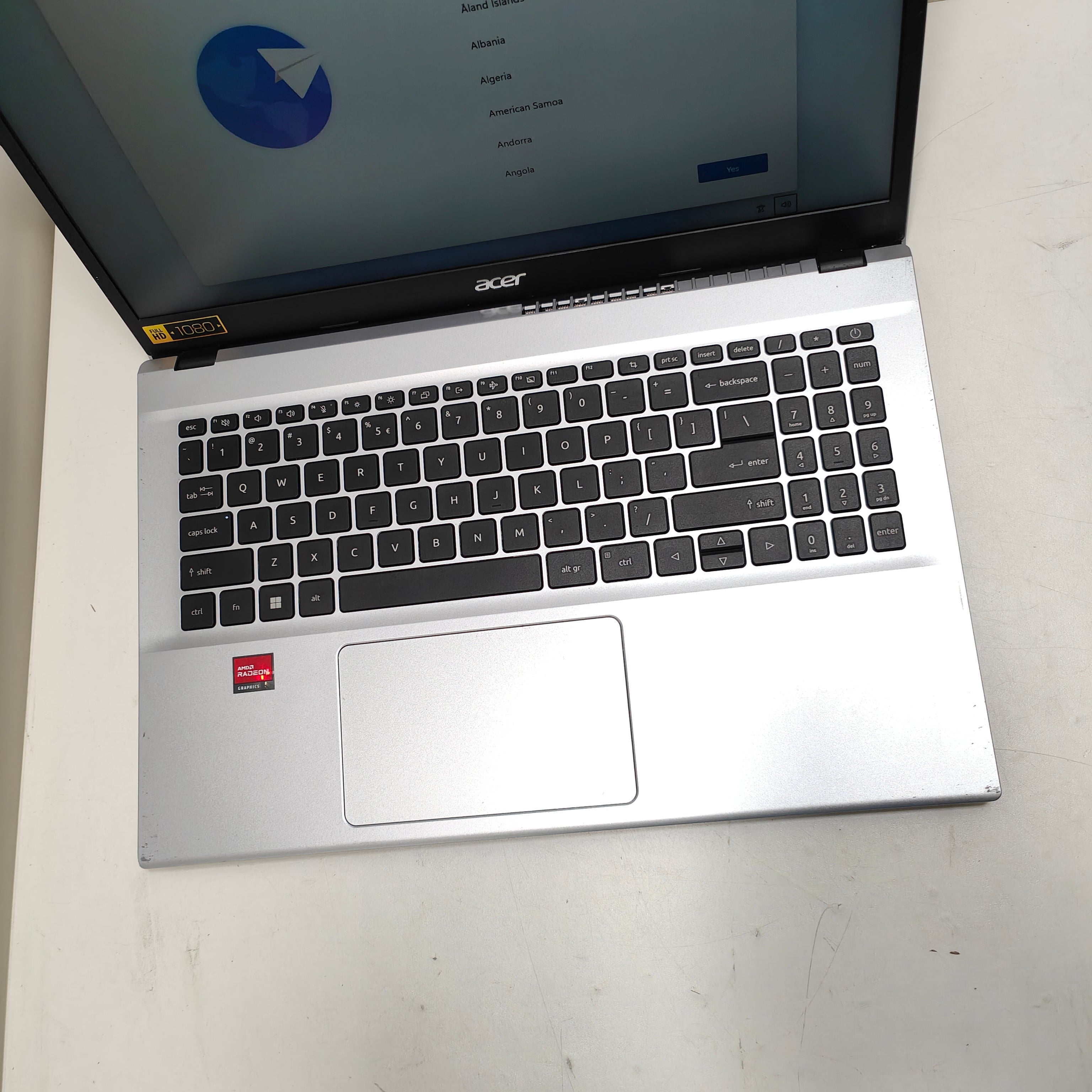 Acer Aspire Go 15 AG15-72P-5037 QWERTY