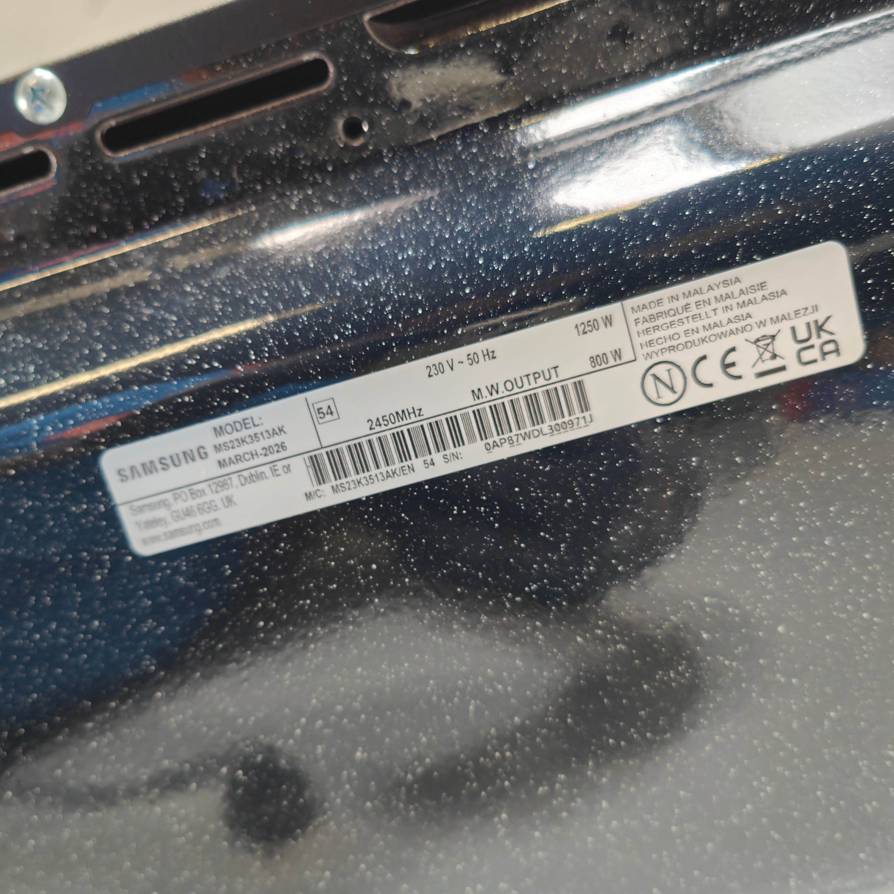 Samsung MS23K3513AK/EN