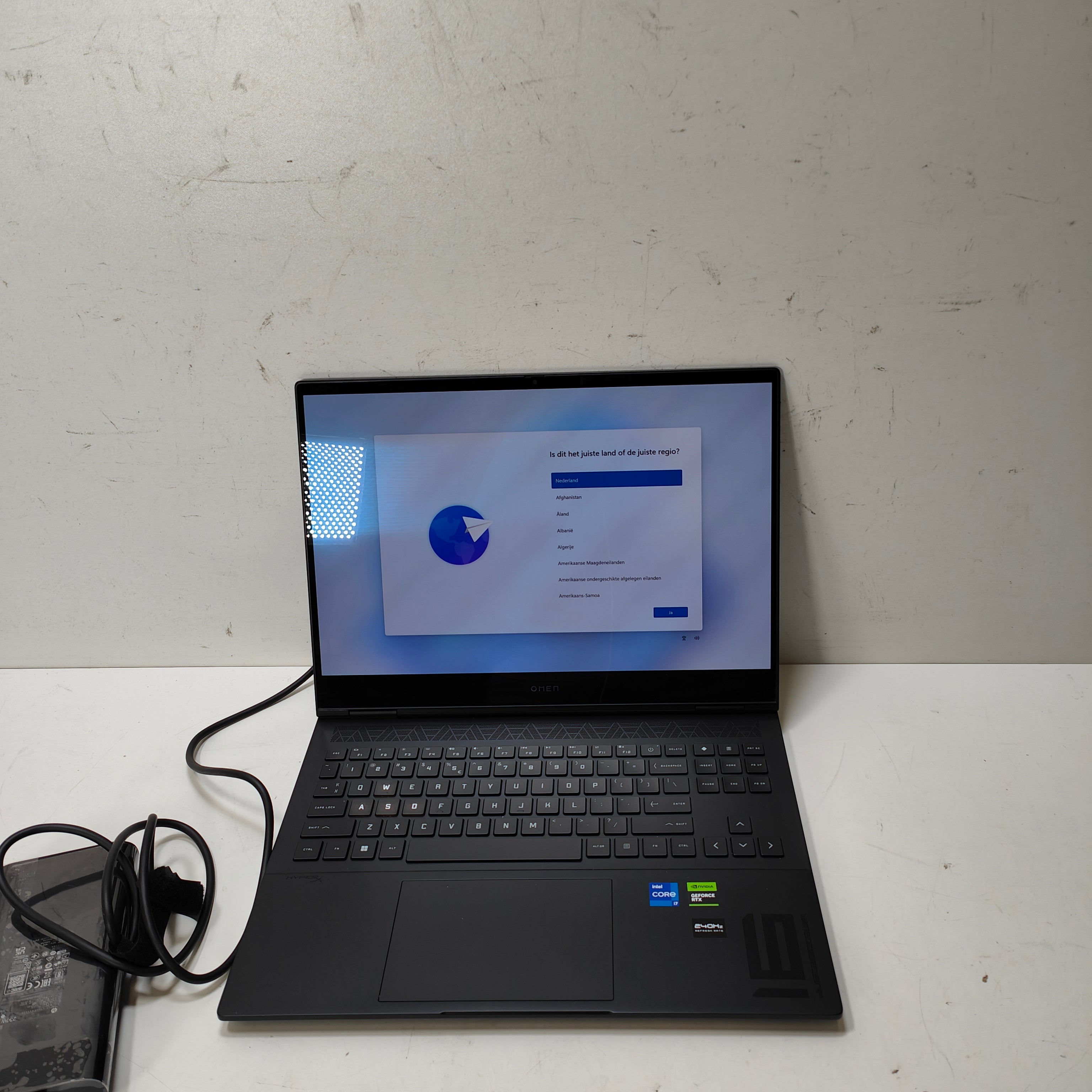 HP OMEN Transcend 16-u1975nd QWERTY