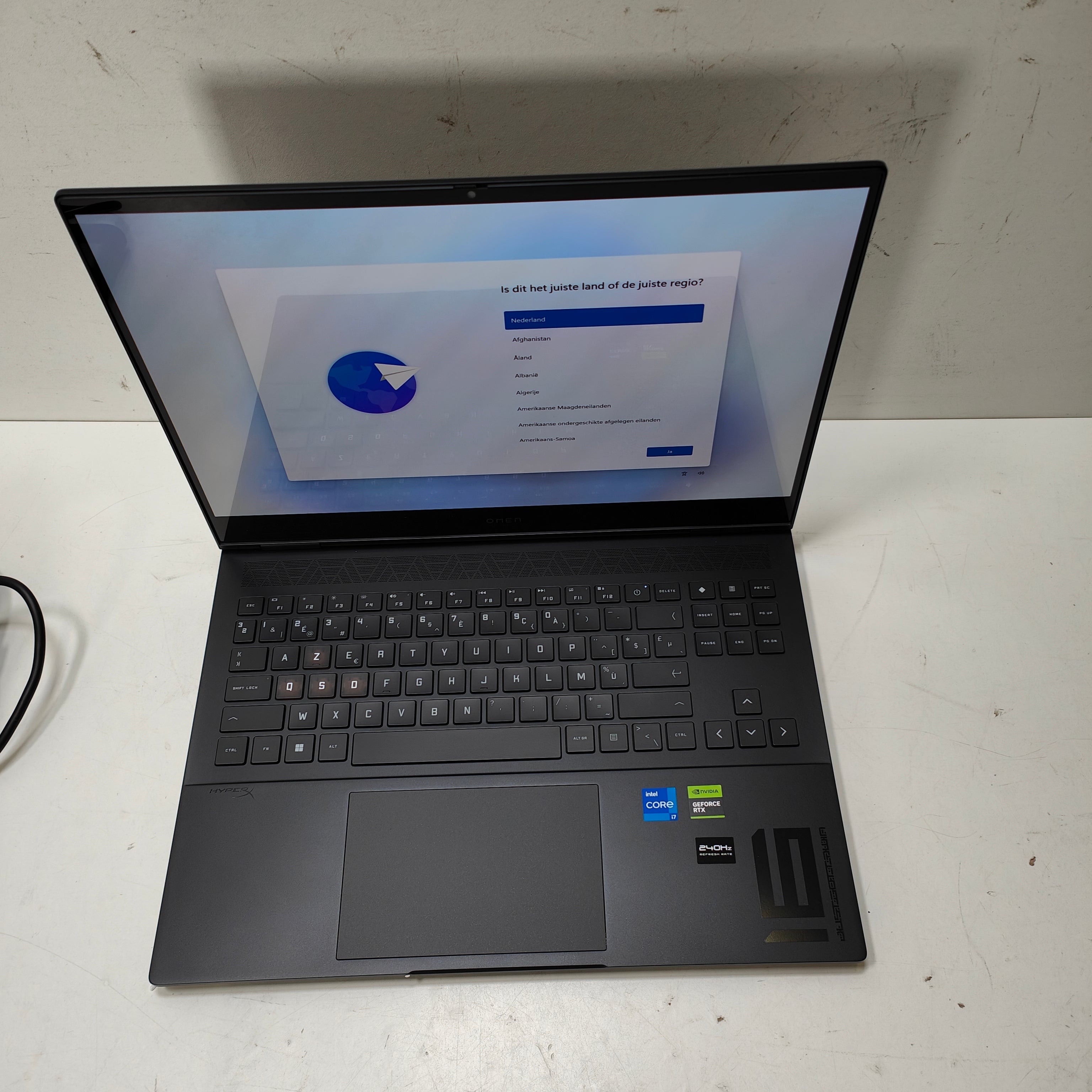 HP OMEN Transcend 16-u1027nb AZERTY