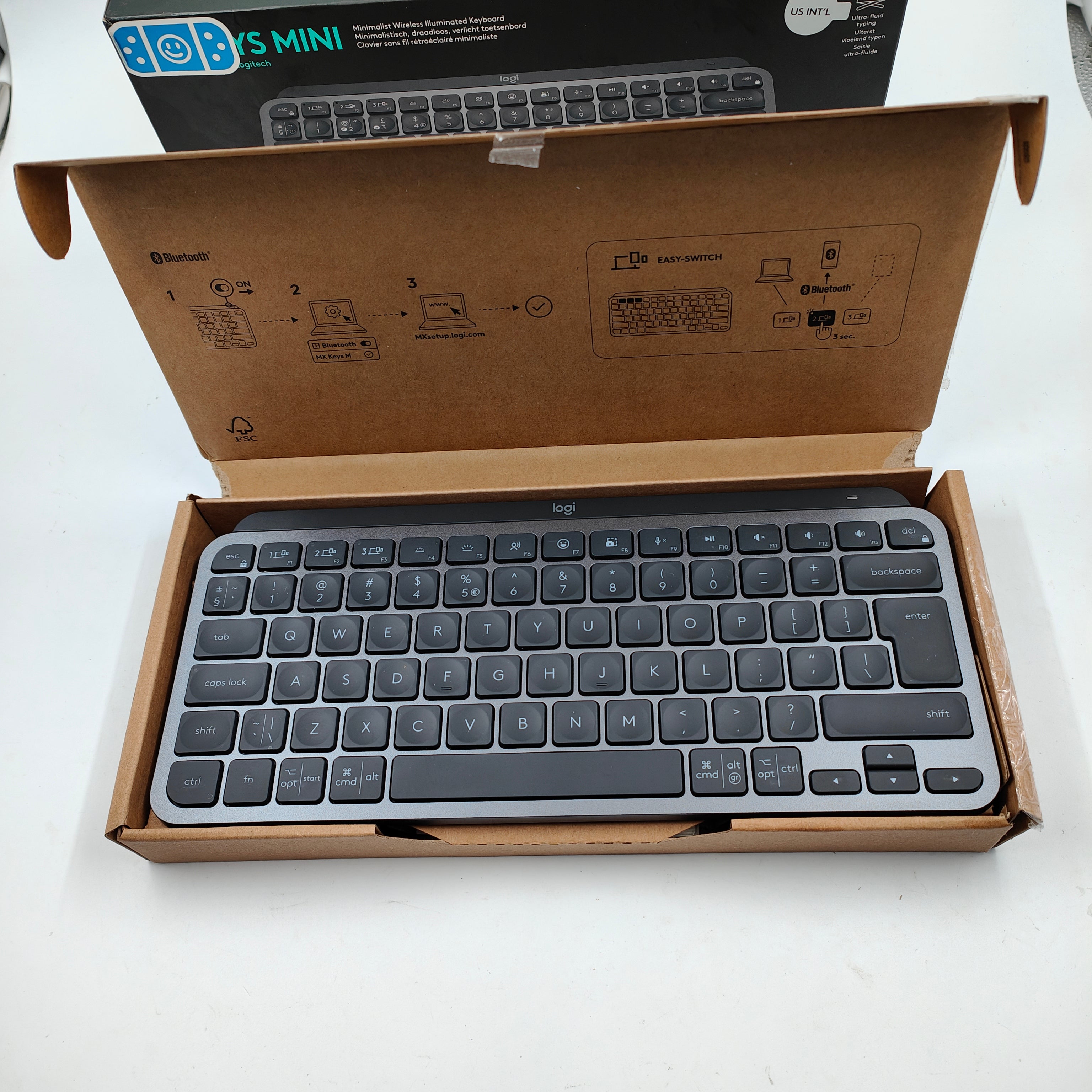 Logitech MX Keys Mini Graphit QWERTZ