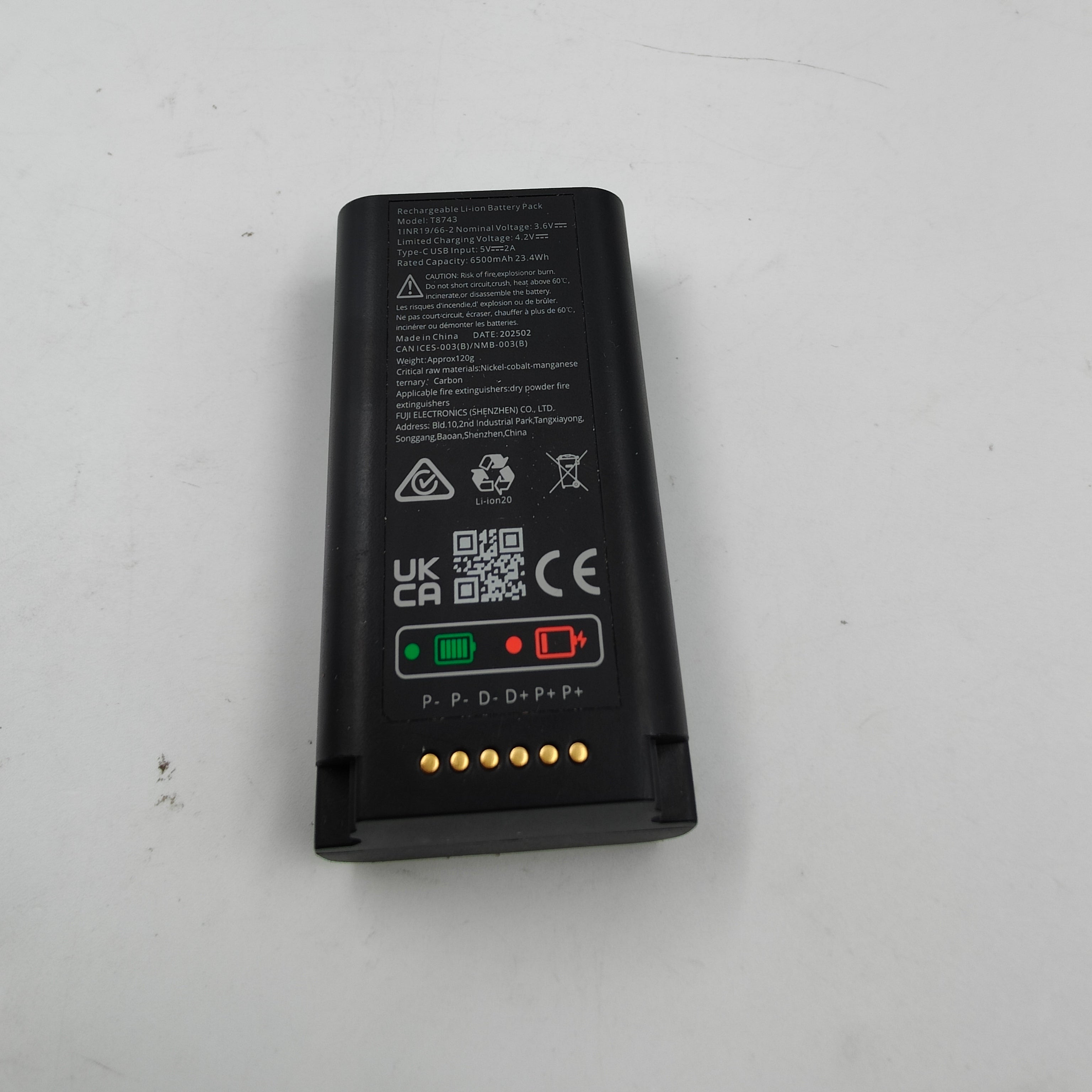 Eufy battery pack voor deurbel