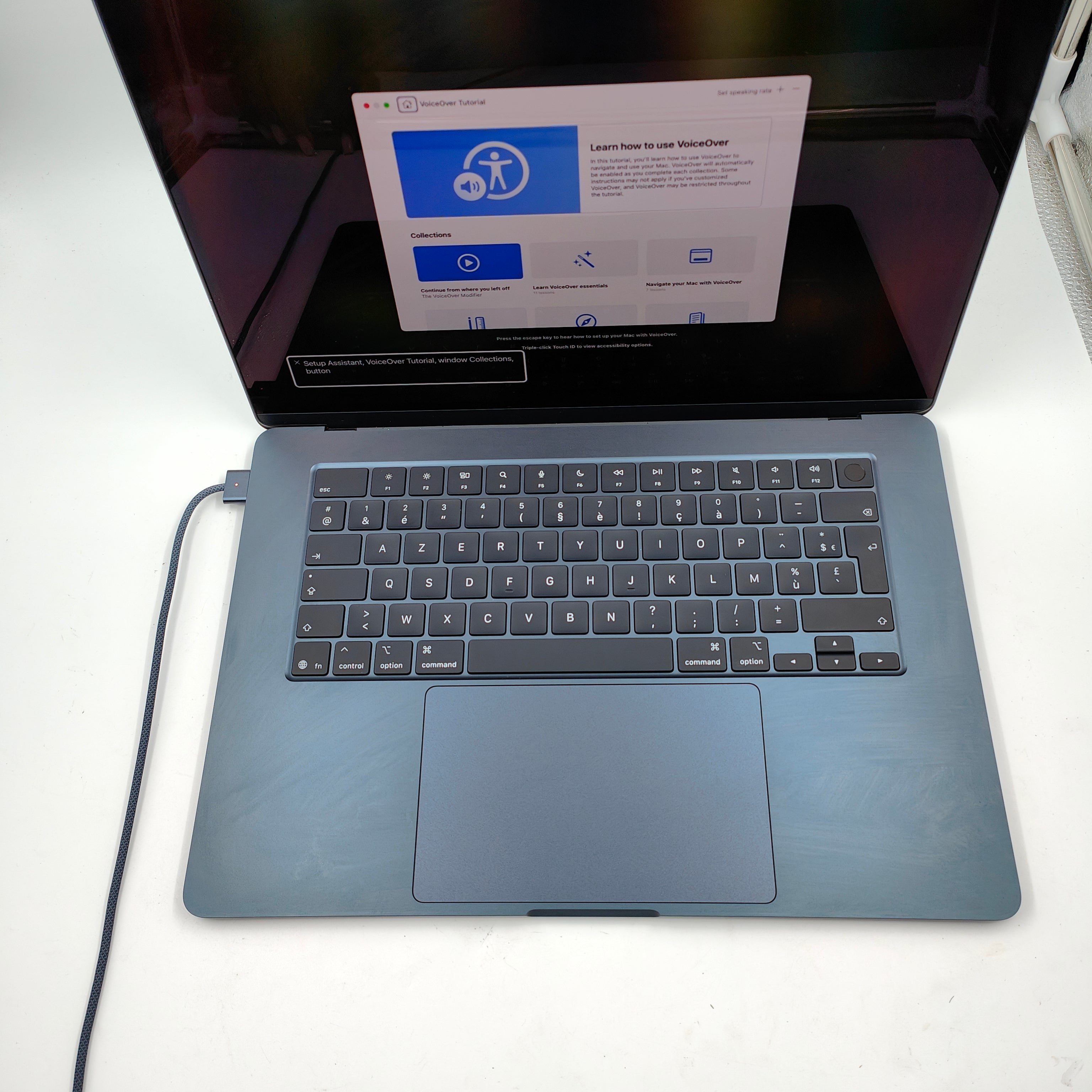 Apple MacBook Air 15" (2025) M4 (10/10) 16GB/256GB Midnight AZERTY