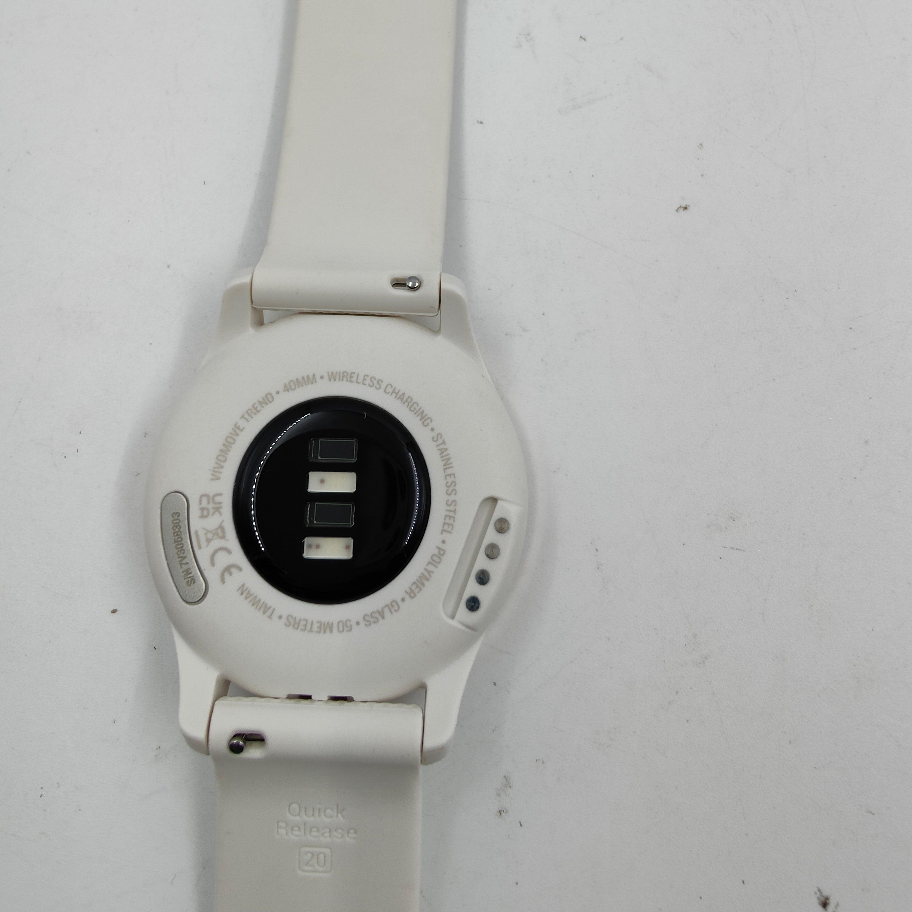 Garmin vivomove Trend - White Cream
