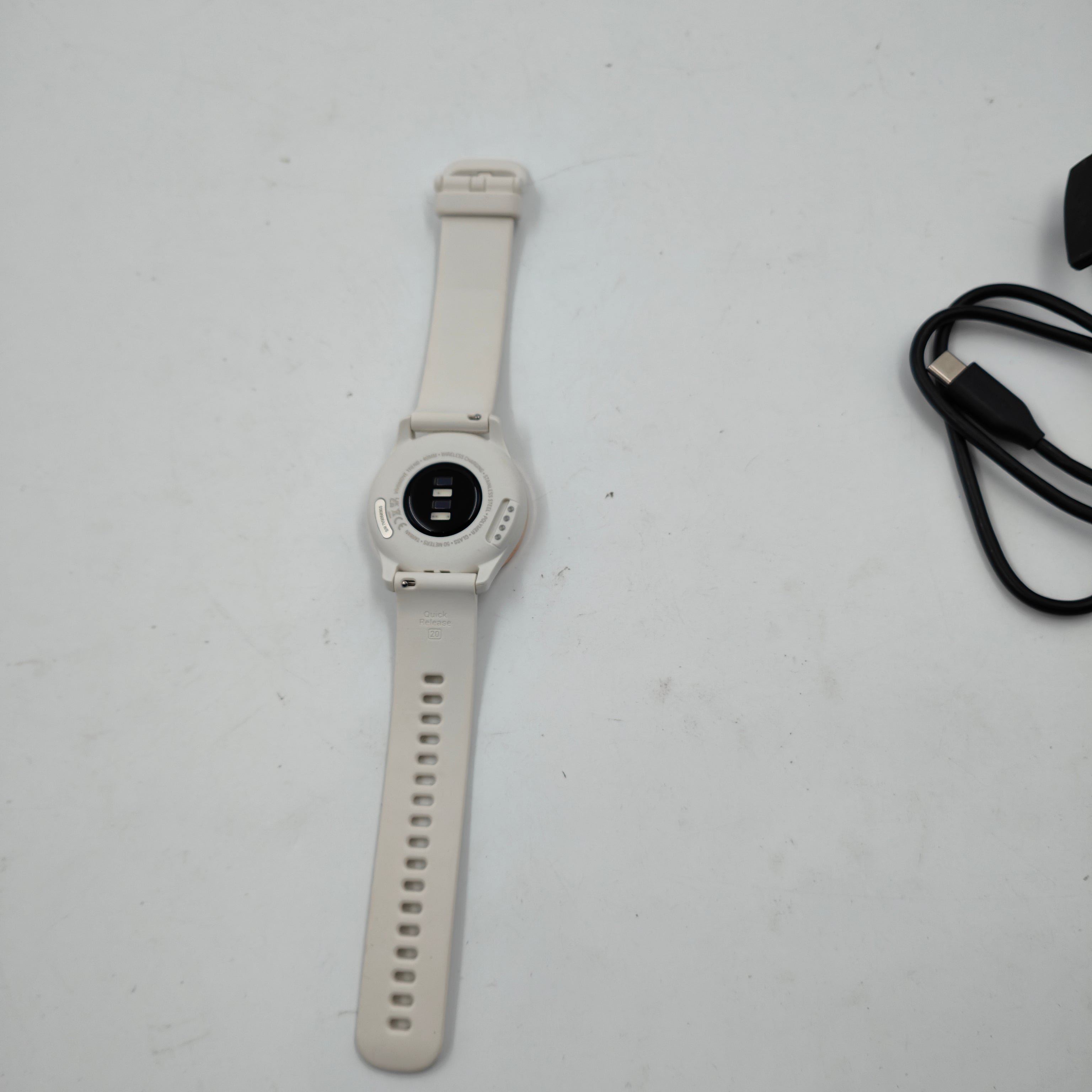 Garmin vivomove Trend - White Cream