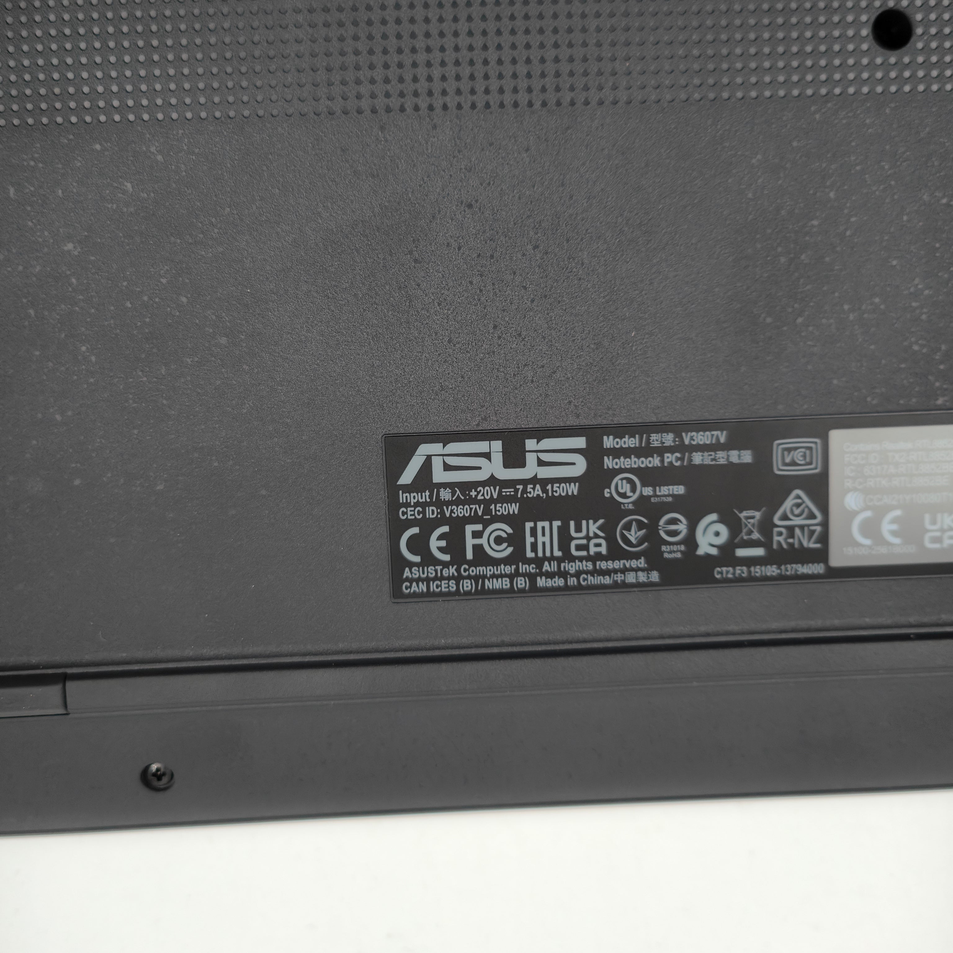 Asus Gaming V16 FX3607VP-RP045WS QWERTY