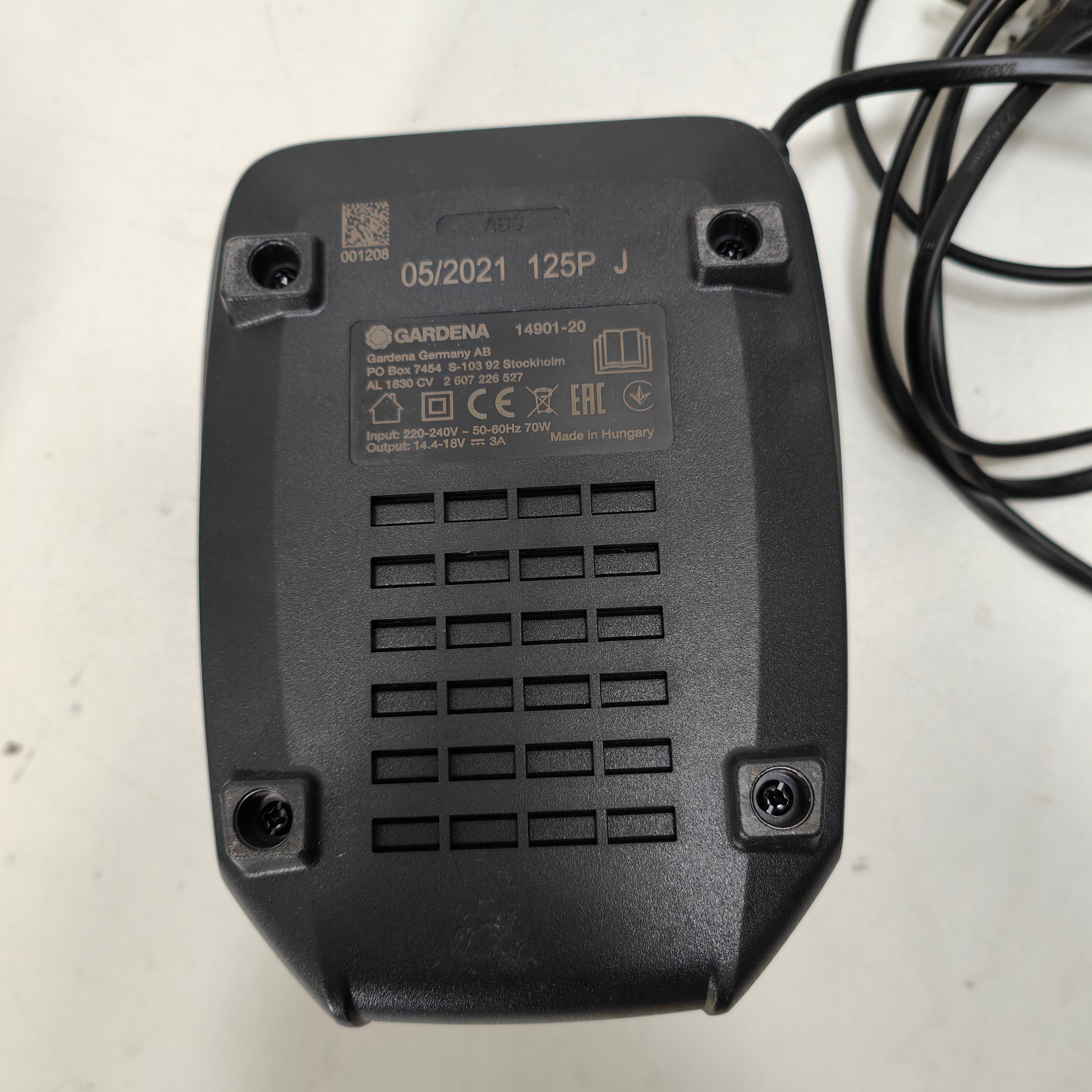 Gardena P4A QC 18V 2,5 Ah Akku (2x) + Ladegerät