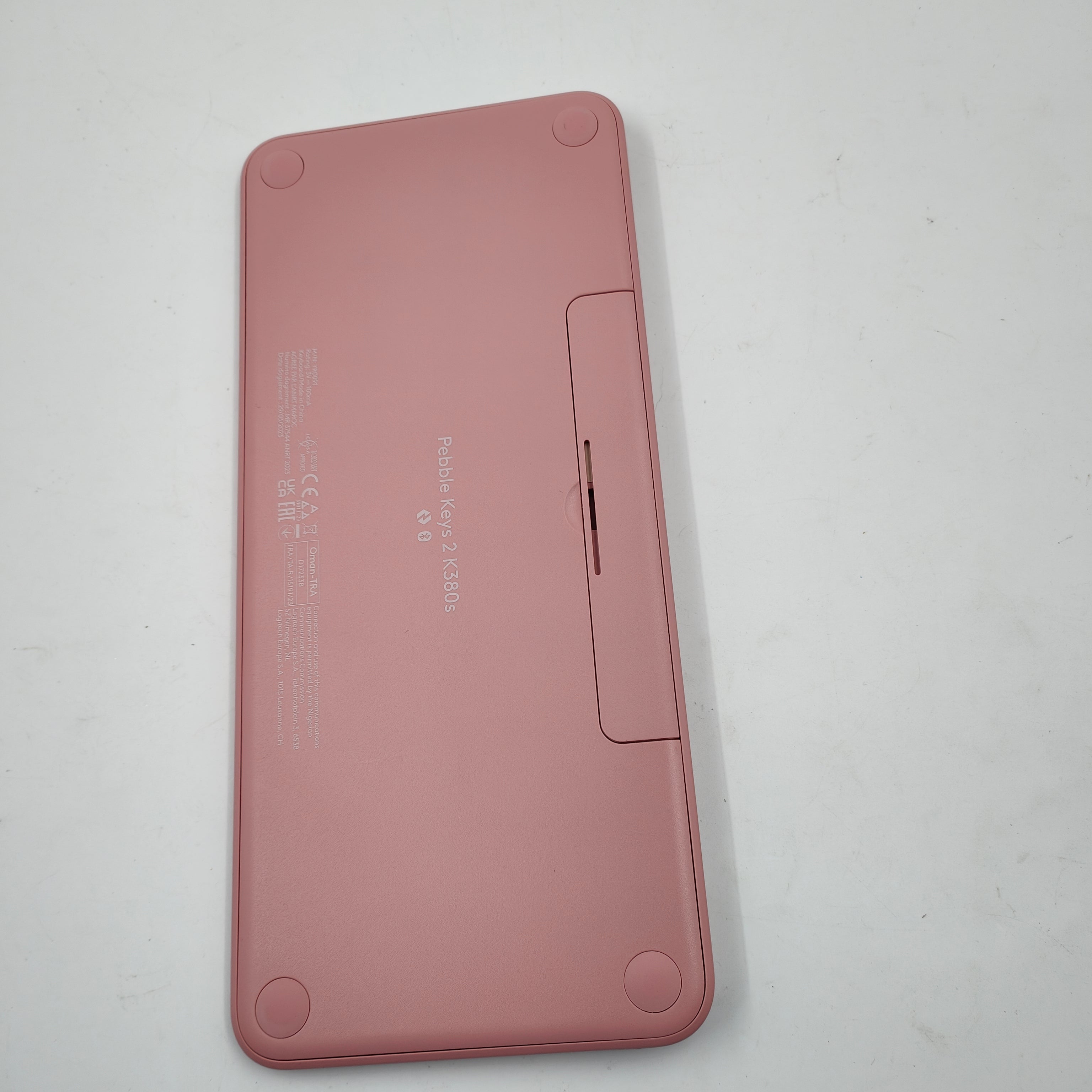 Logitech Pebble Tastatur 2 - K380s Rose QWERTZ