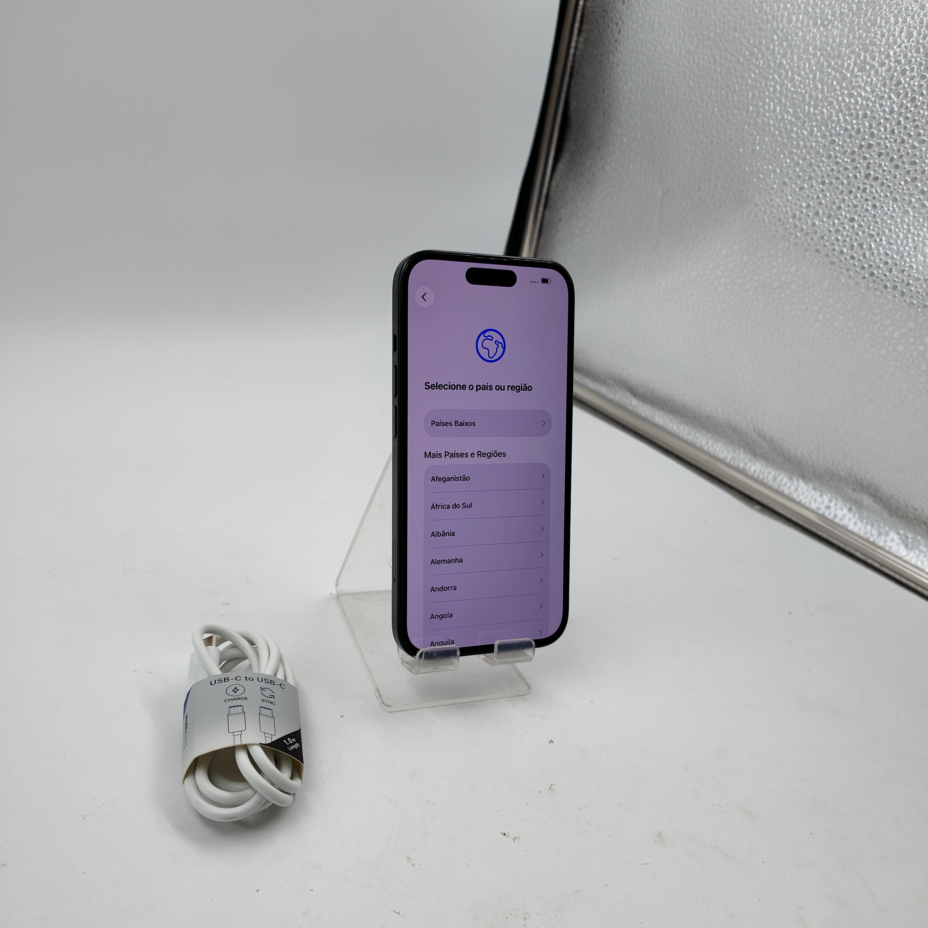 iPhone 15 reconditionné 128 Go noir