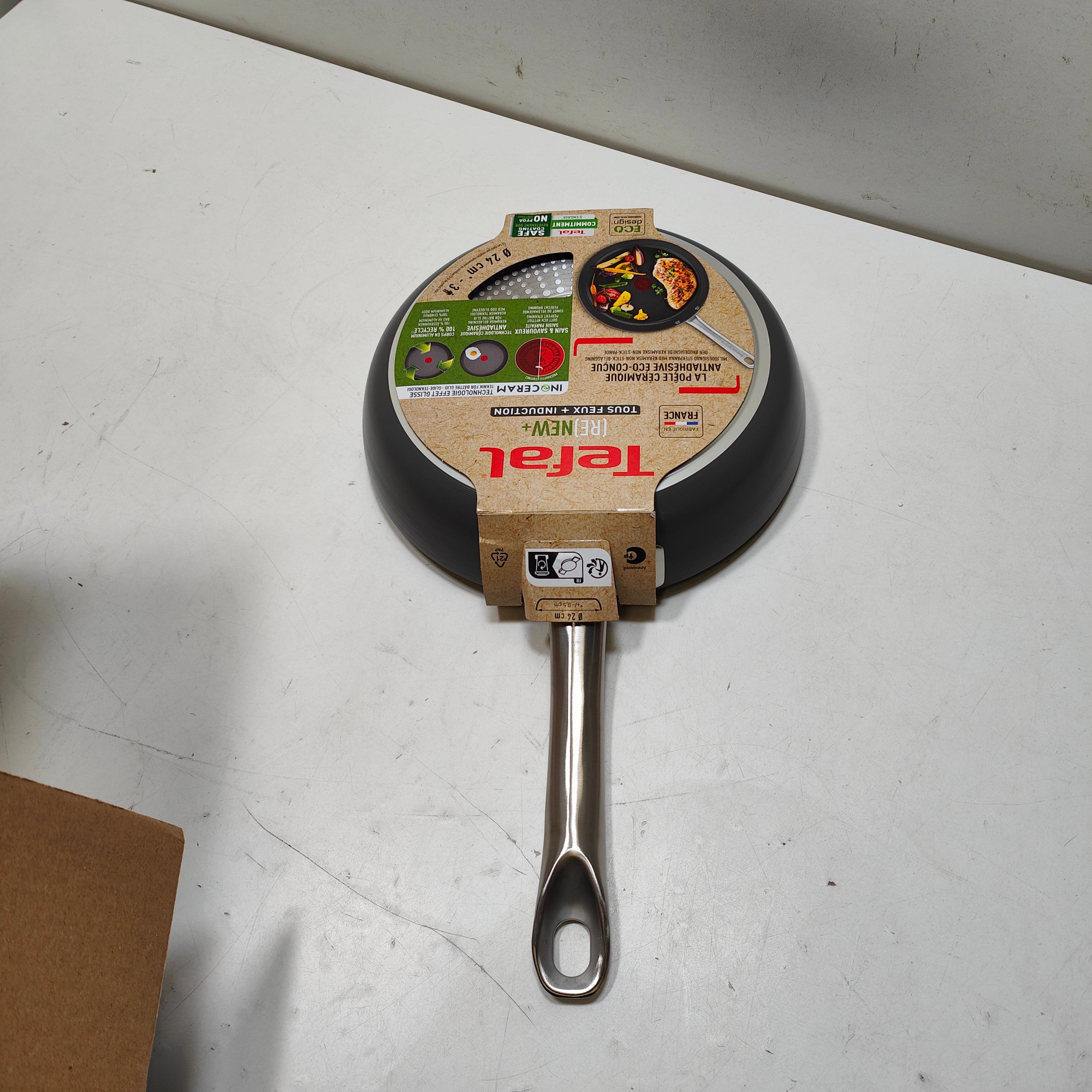 Poêle à frire céramique Tefal Renew+ 24 cm