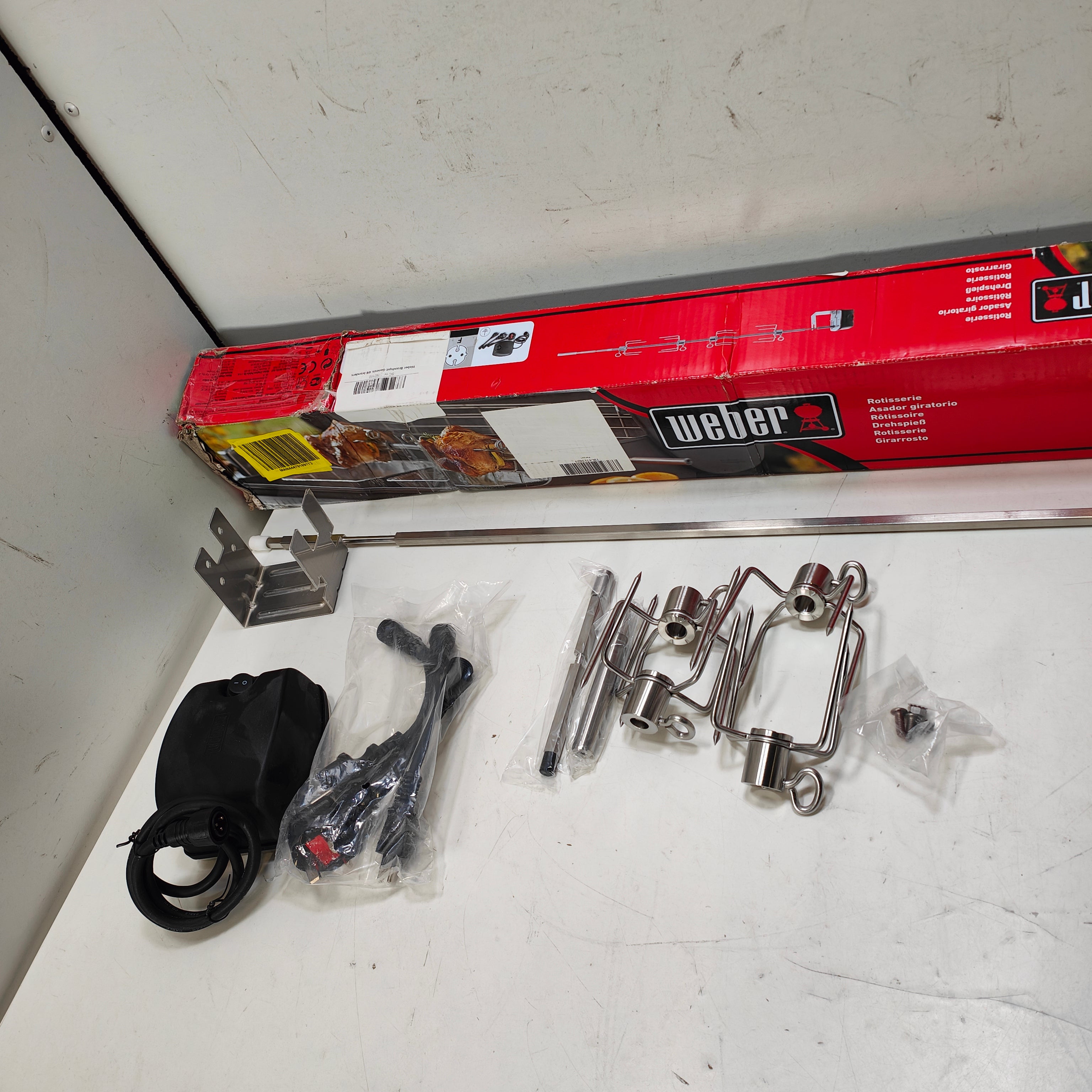 Brochette Weber Genesis 4/6 brûleurs