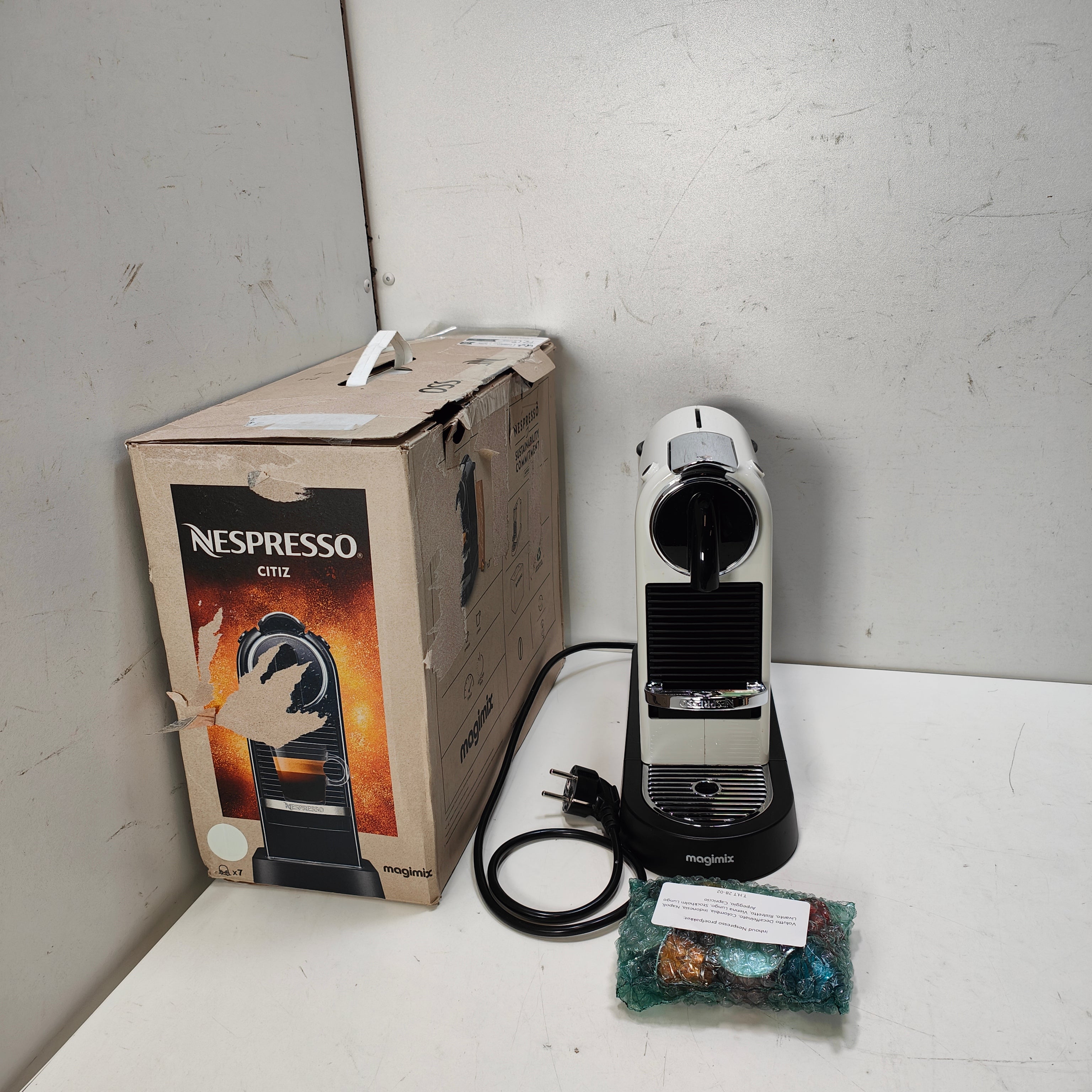 Magimix Nespresso CitiZ M196 Blanc