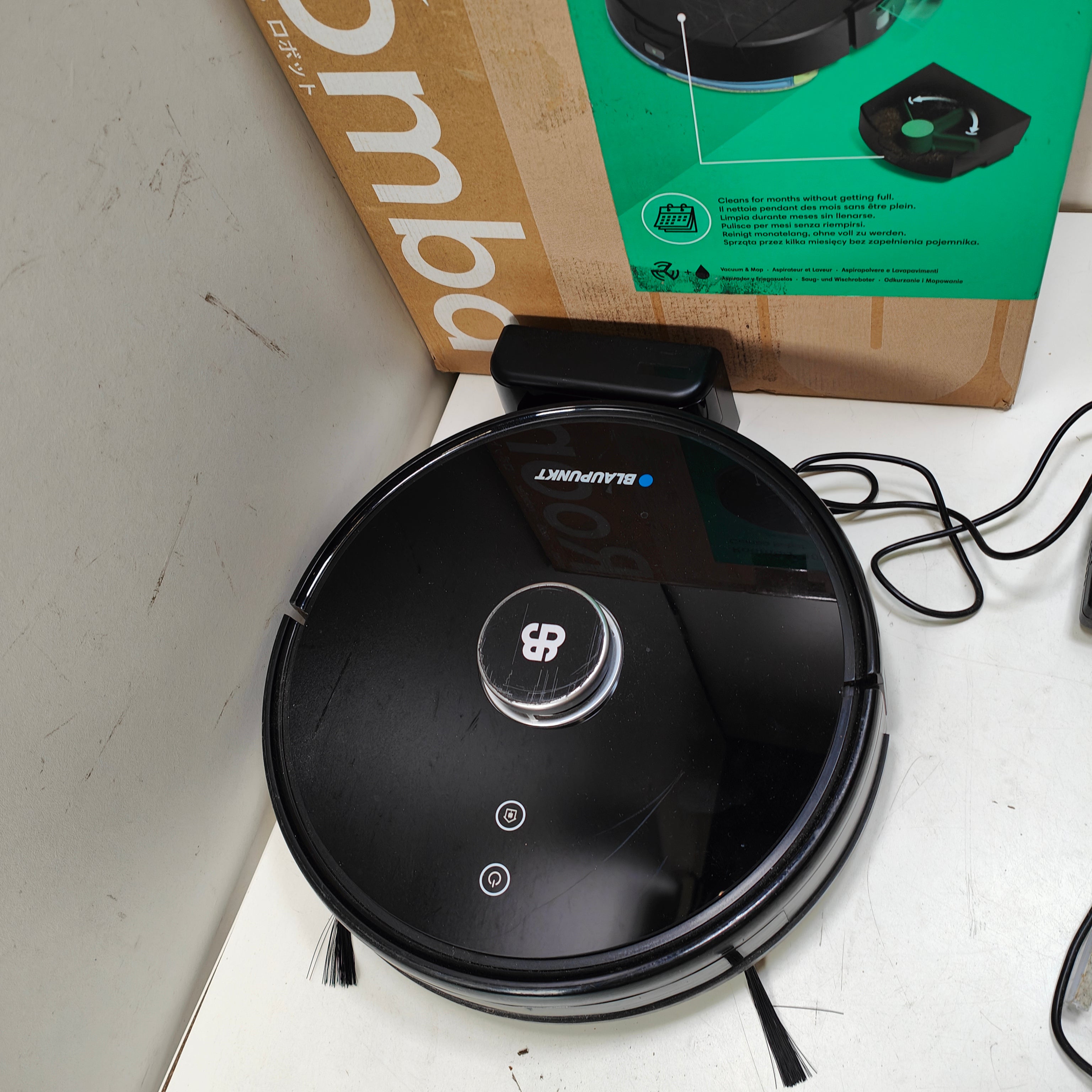 iRobot Roomba 205 Dustcompactor Combo Robot - zwart