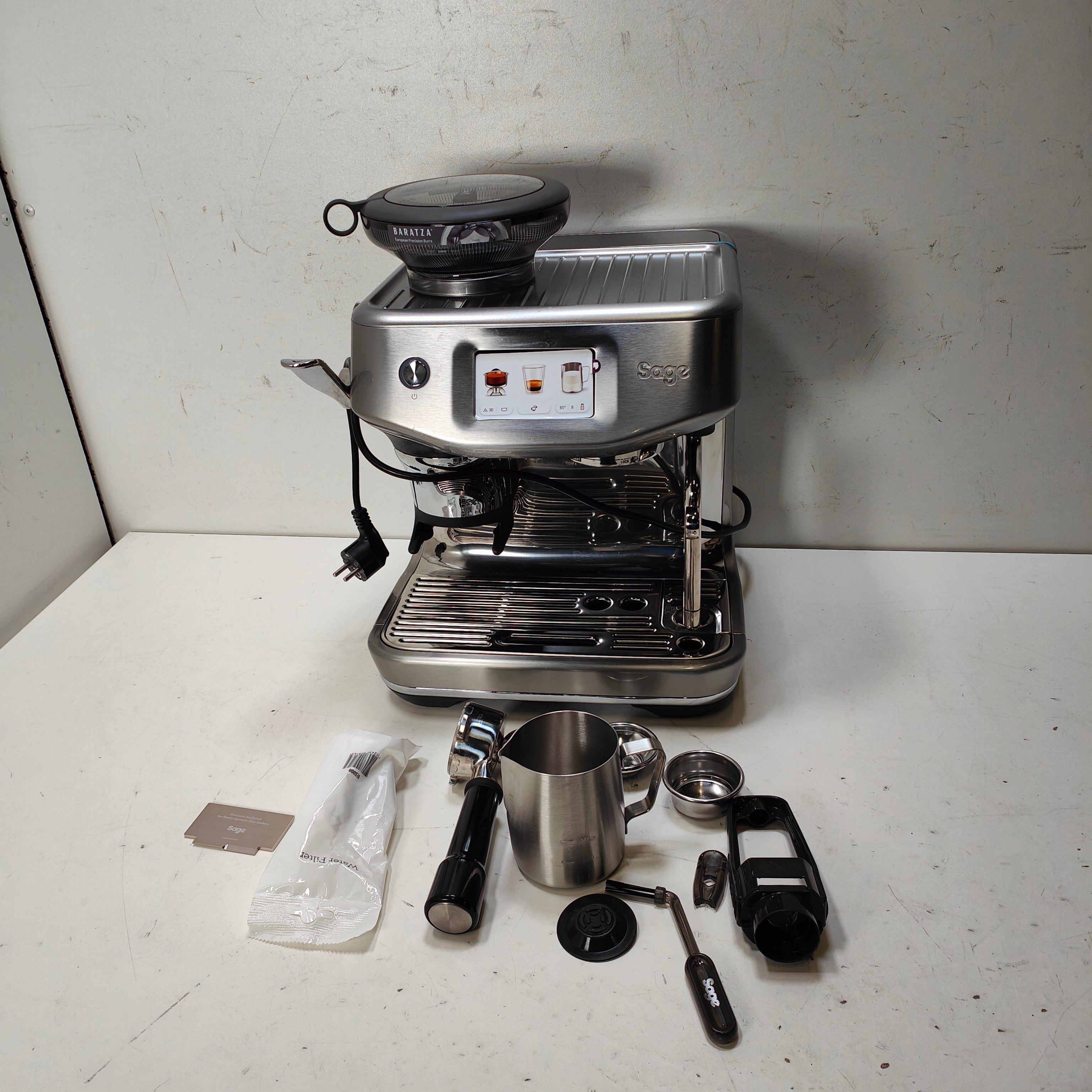 Sage Barista Touch Impress Cold Brushed Stainless Steel