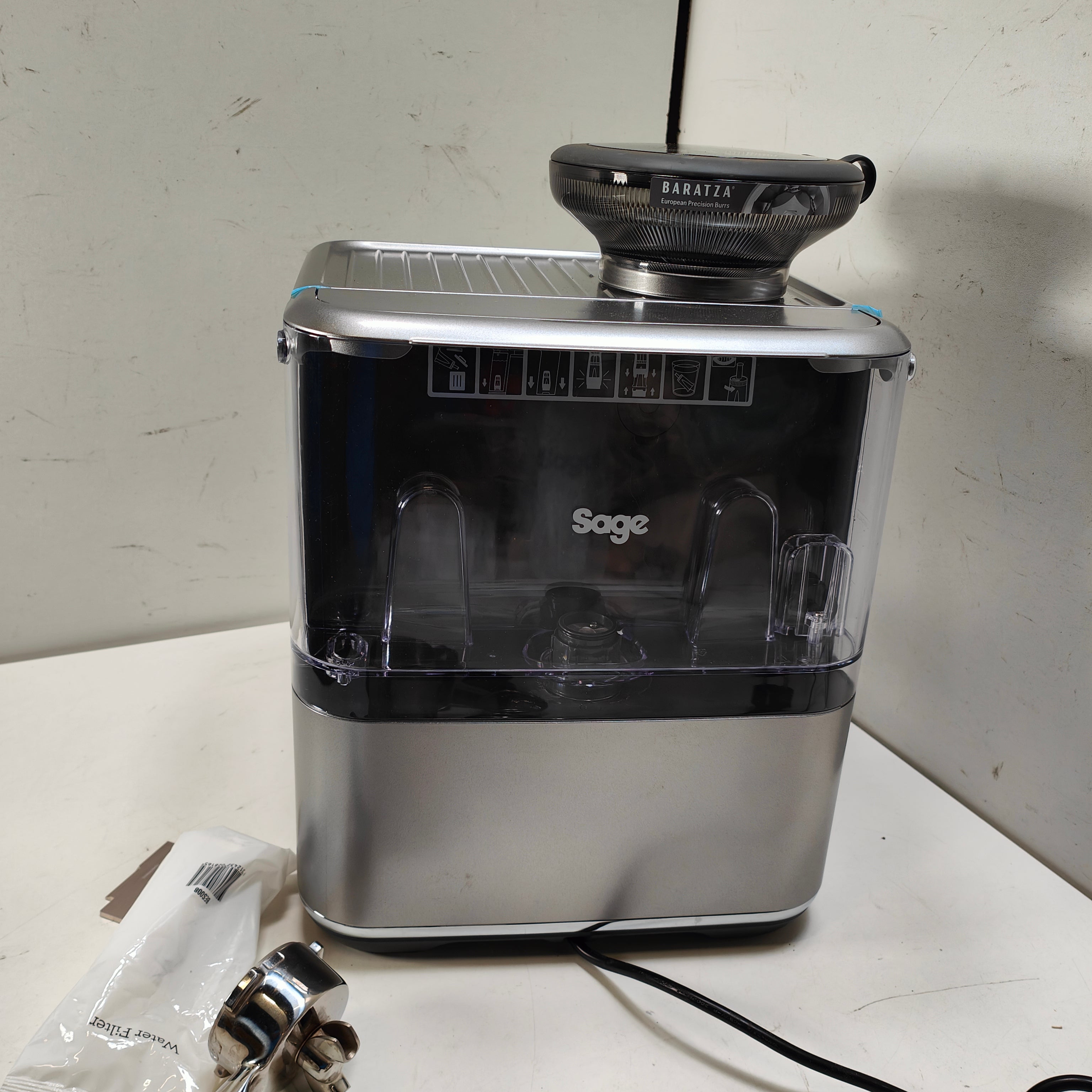 Sage Barista Touch Impress Cold Brushed Stainless Steel