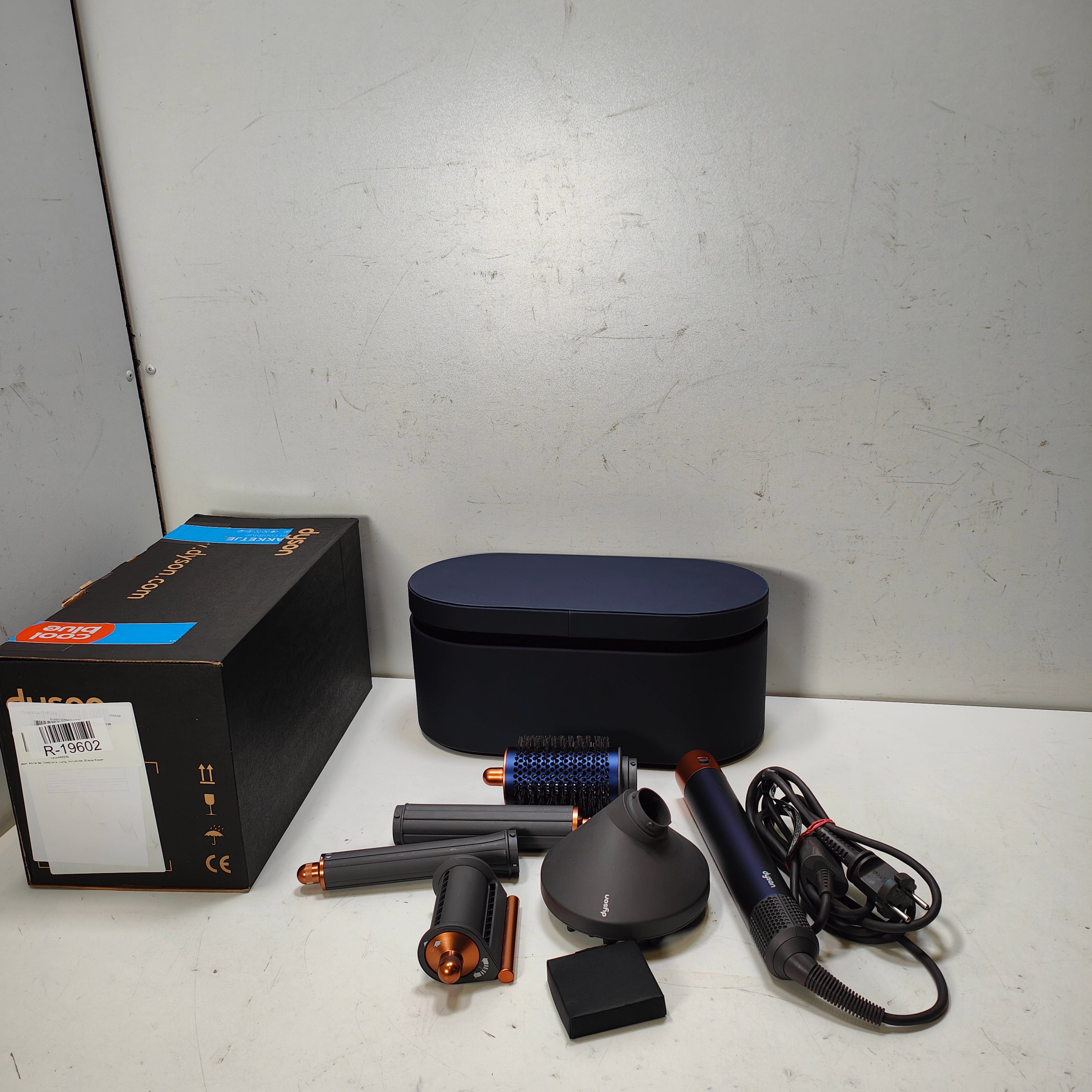 Dyson Airwrap Complete Long Volumizing Blue/Copper