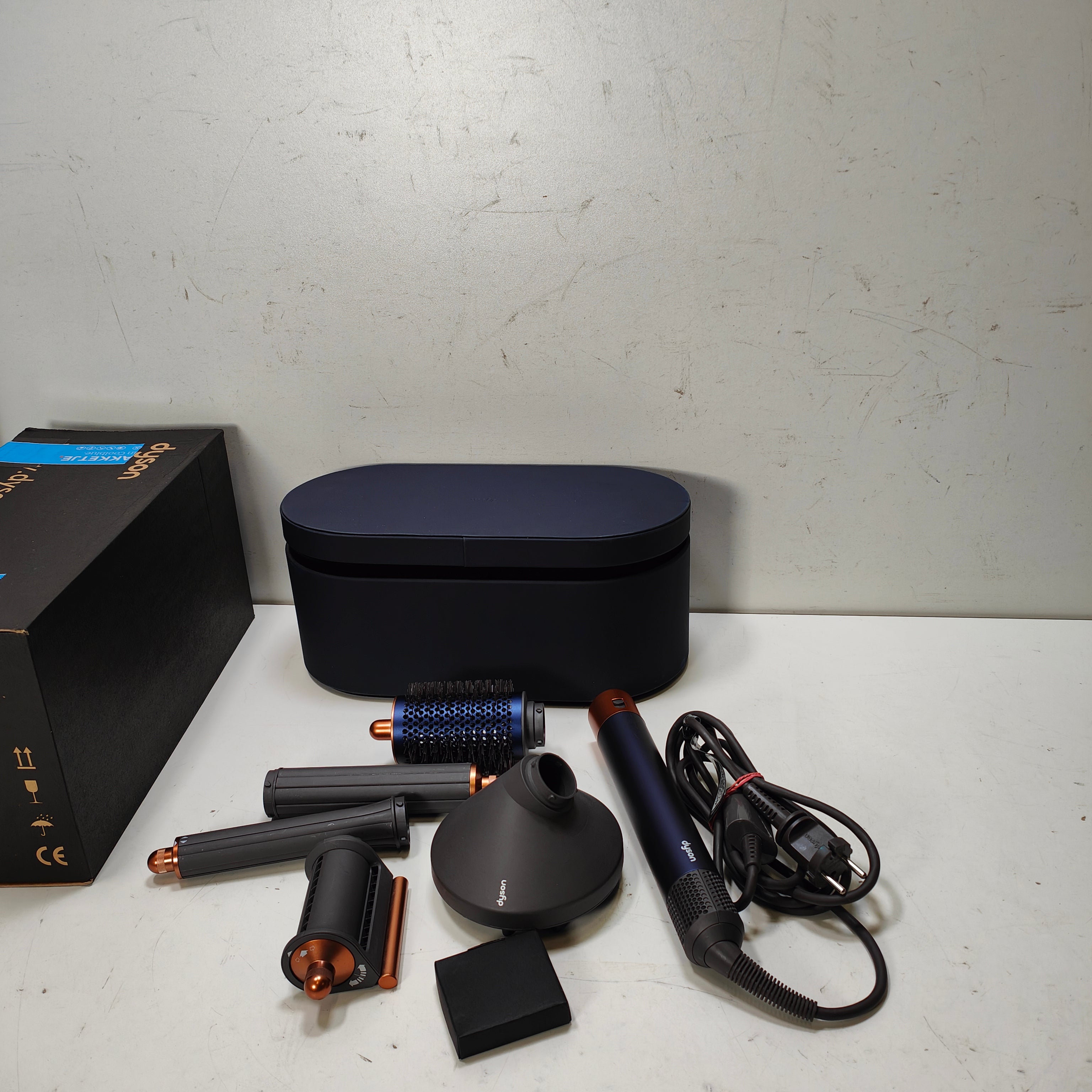 Dyson Airwrap Complete Long Volumizing Blue/Copper