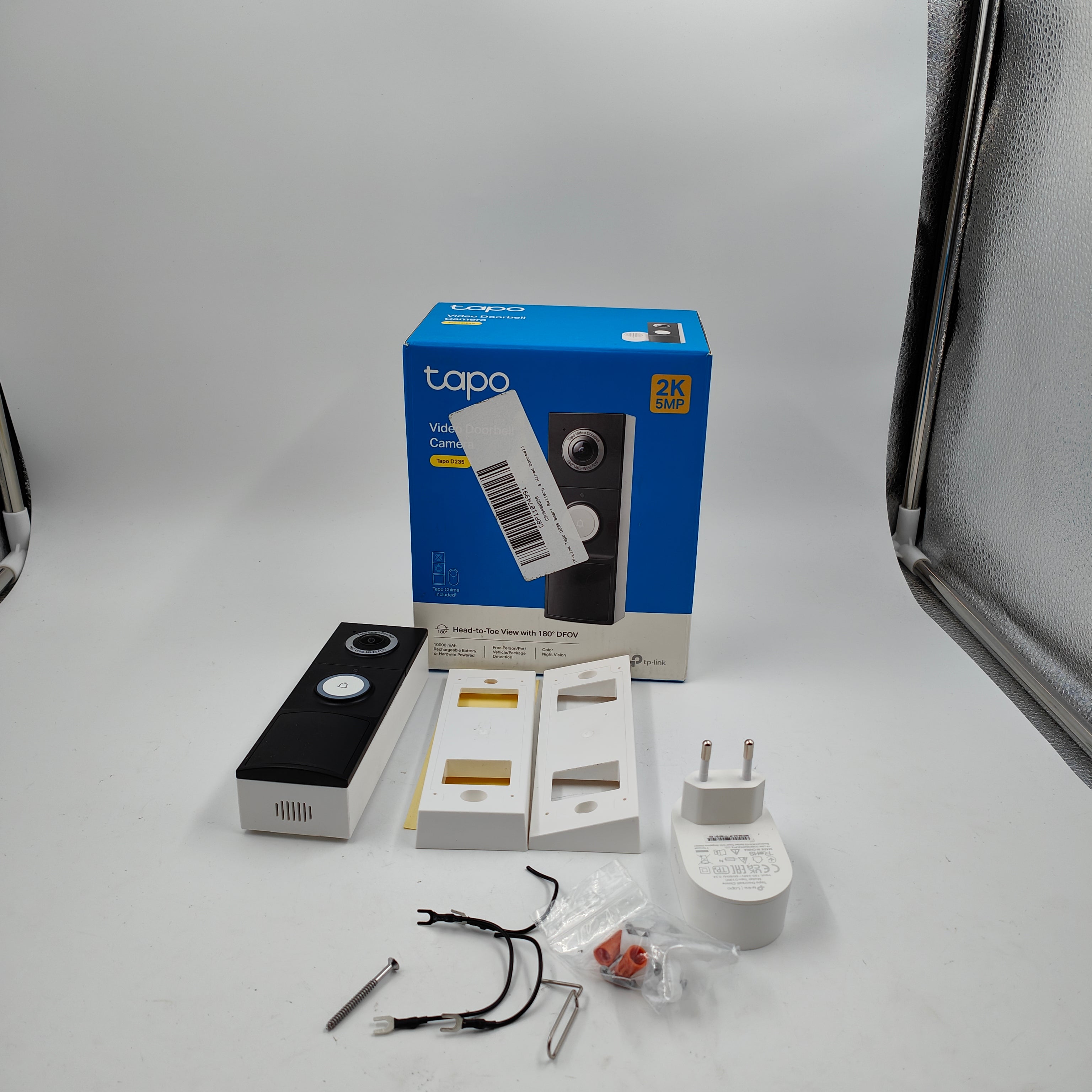 TP-Link Tapo D235 Smart Battery & Wired Doorbell