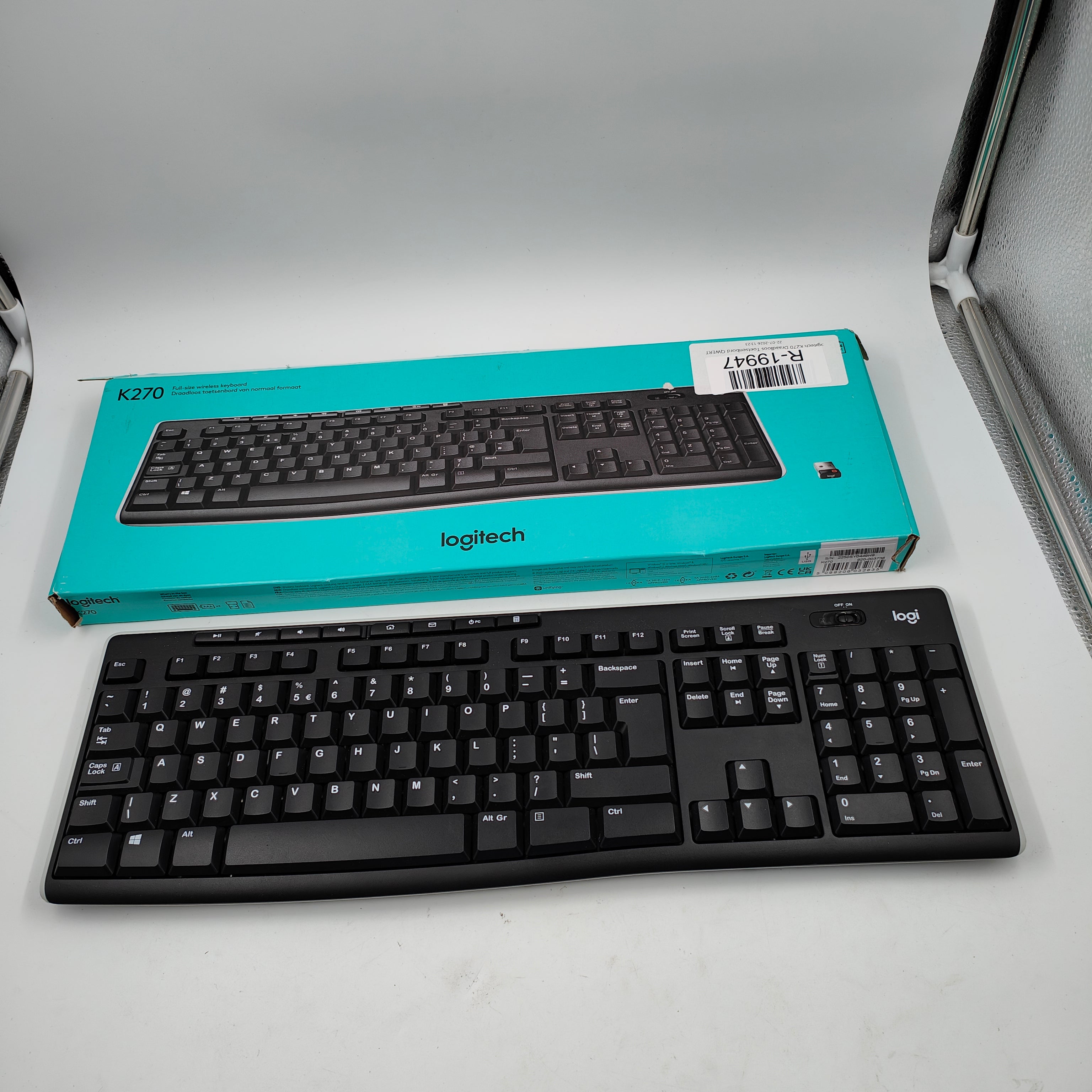 Logitech K270 Draadloos Toetsenbord QWERTY