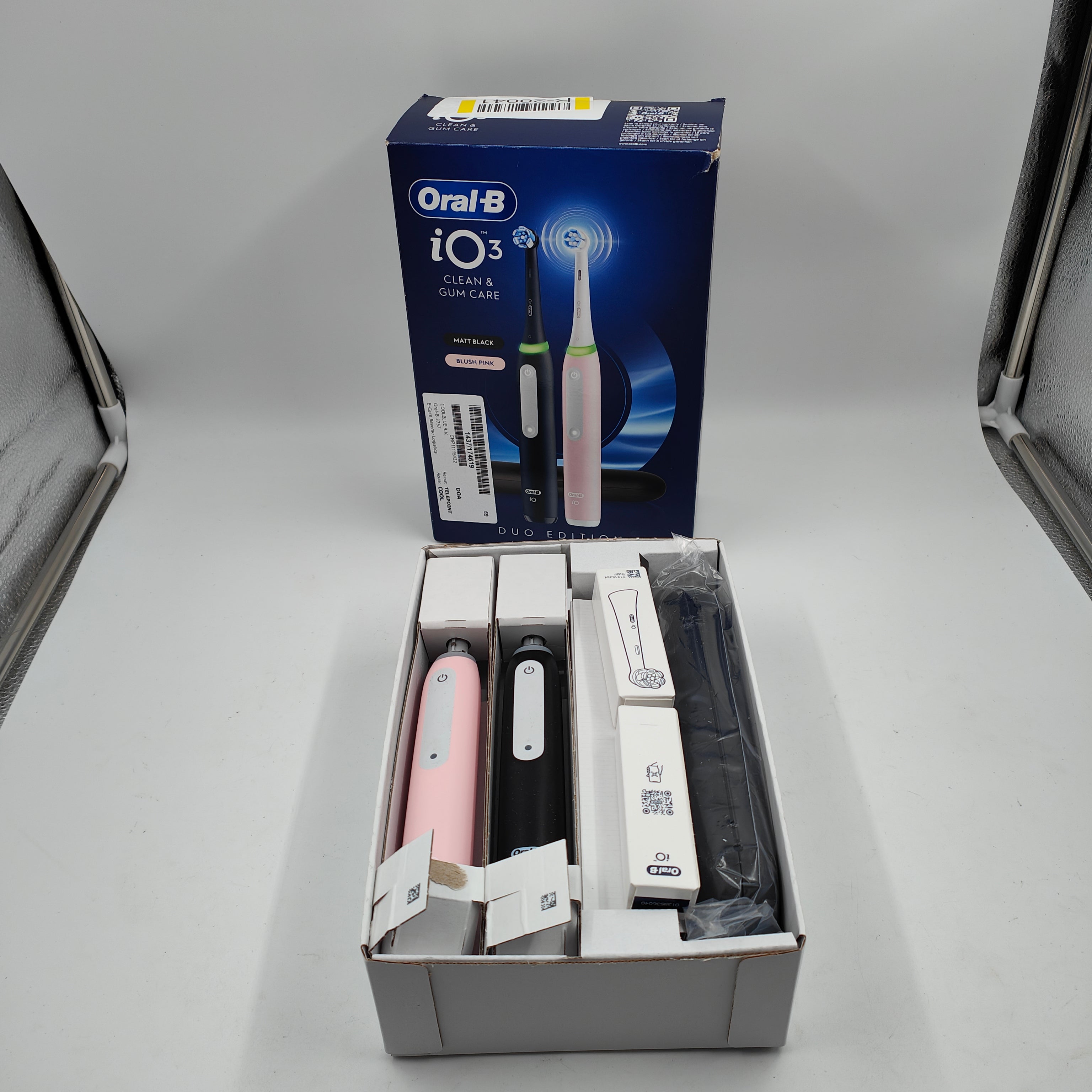 Oral-B iO 3N Zwart en Roze Duo pack