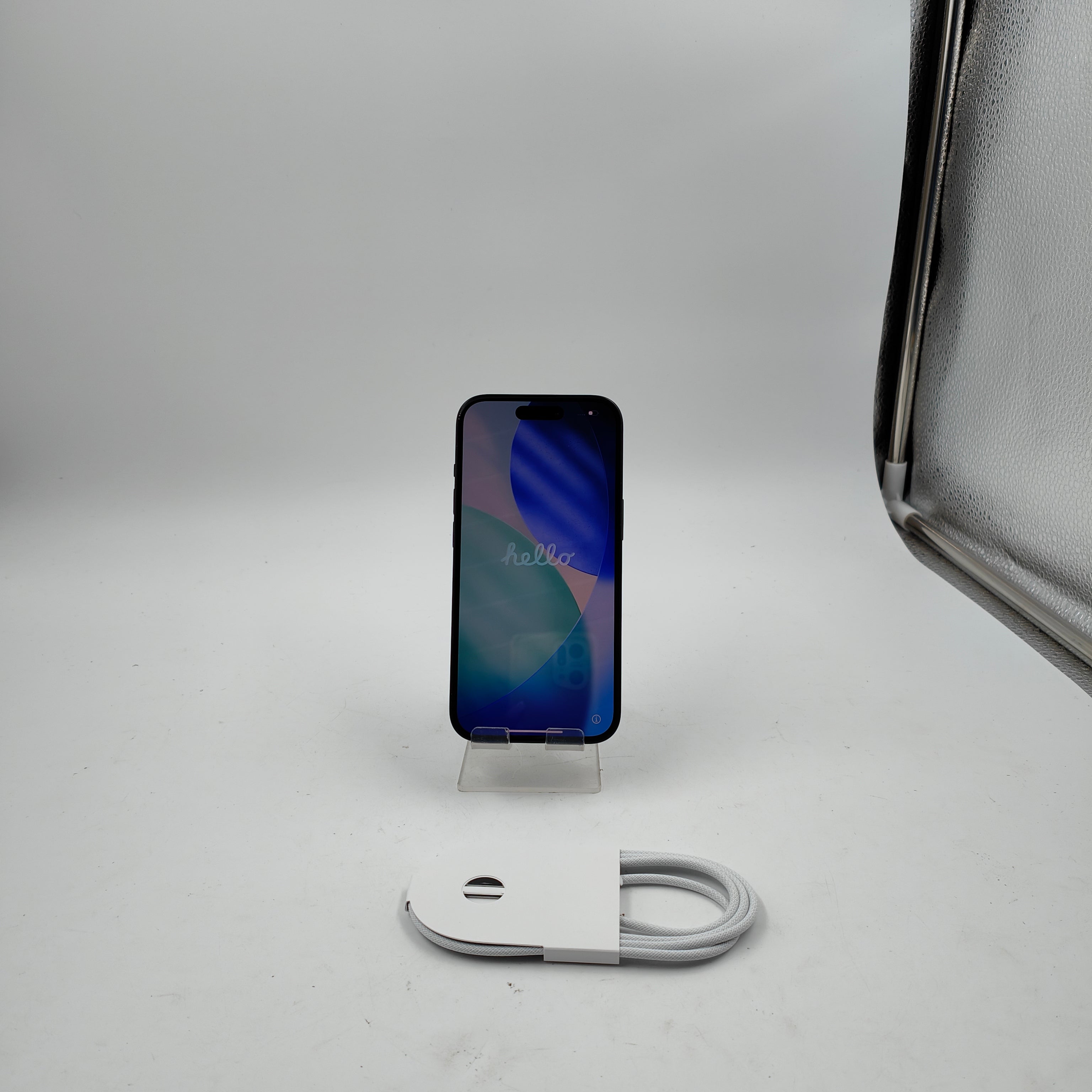 Generalüberholtes iPhone 15, 128 GB, Schwarz