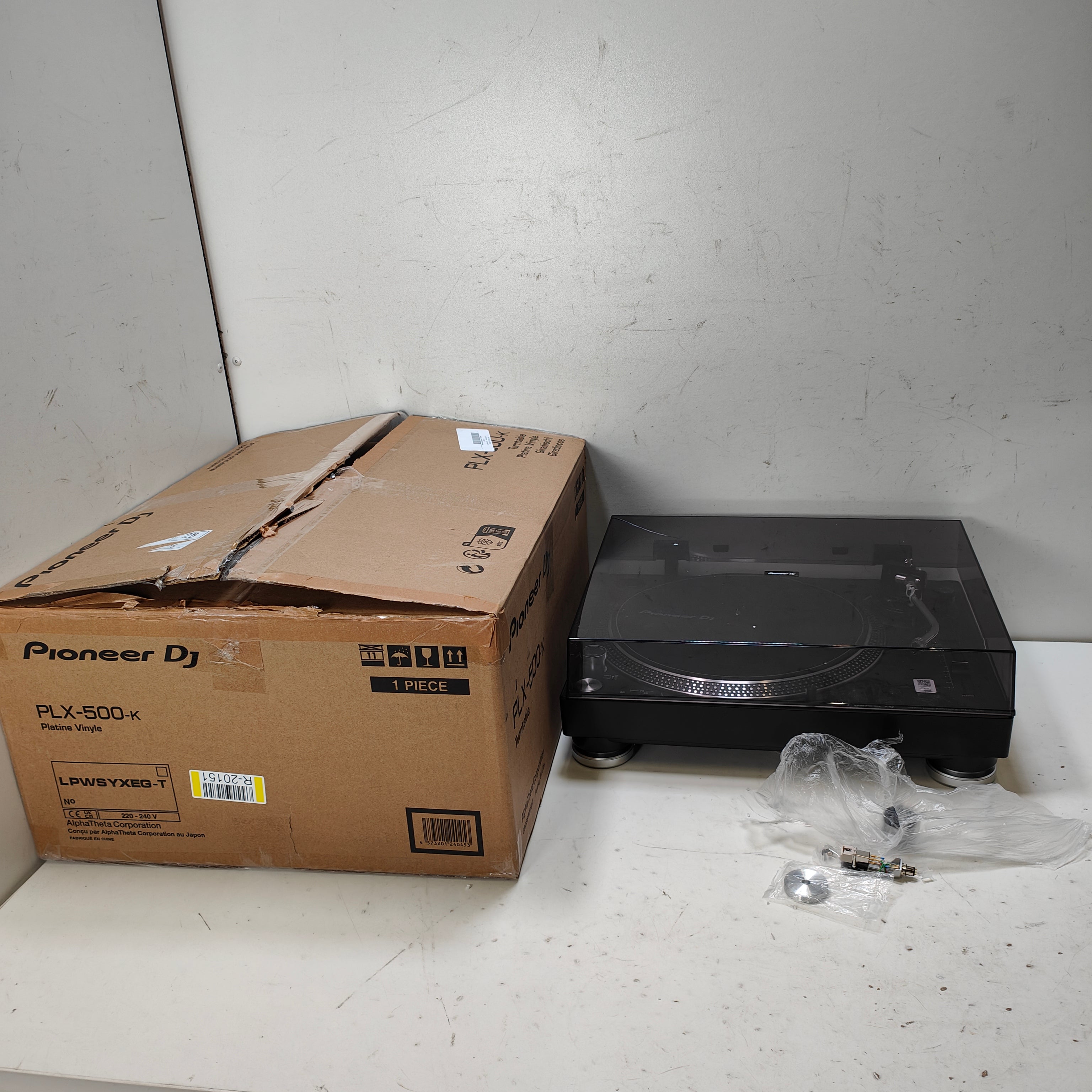 Pioneer PLX-500 Zwart