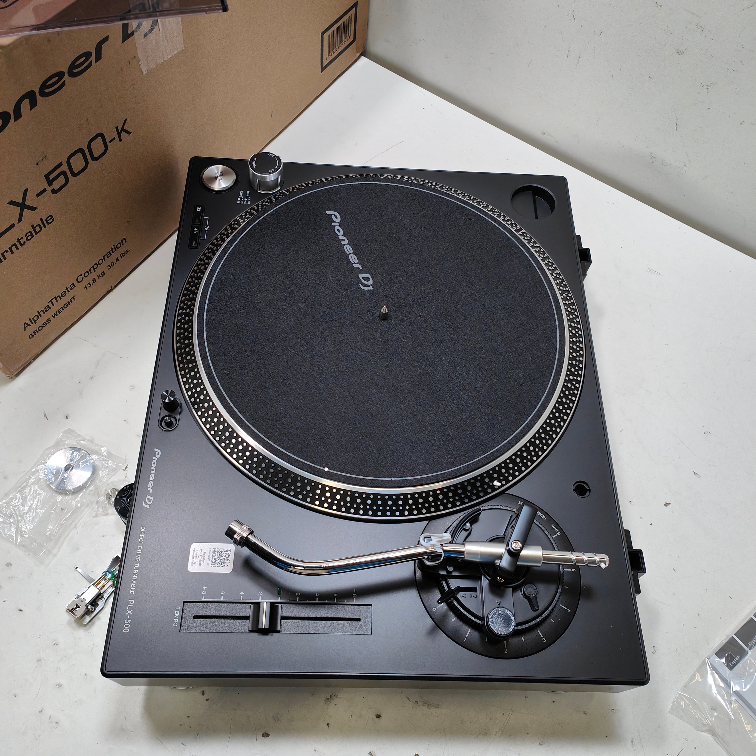 Pioneer PLX-500 Zwart