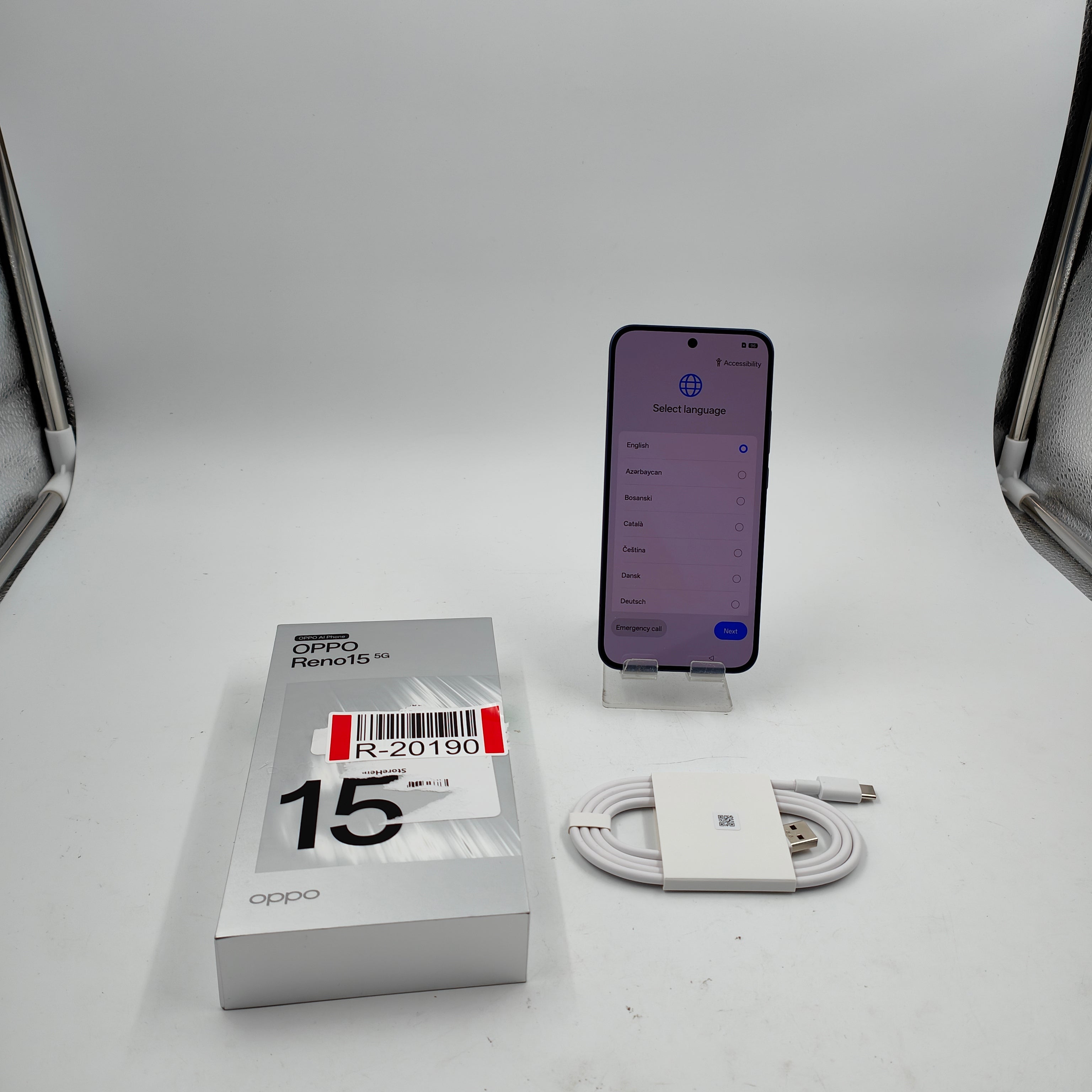 Oppo Reno15 512 Go bleu foncé 5G