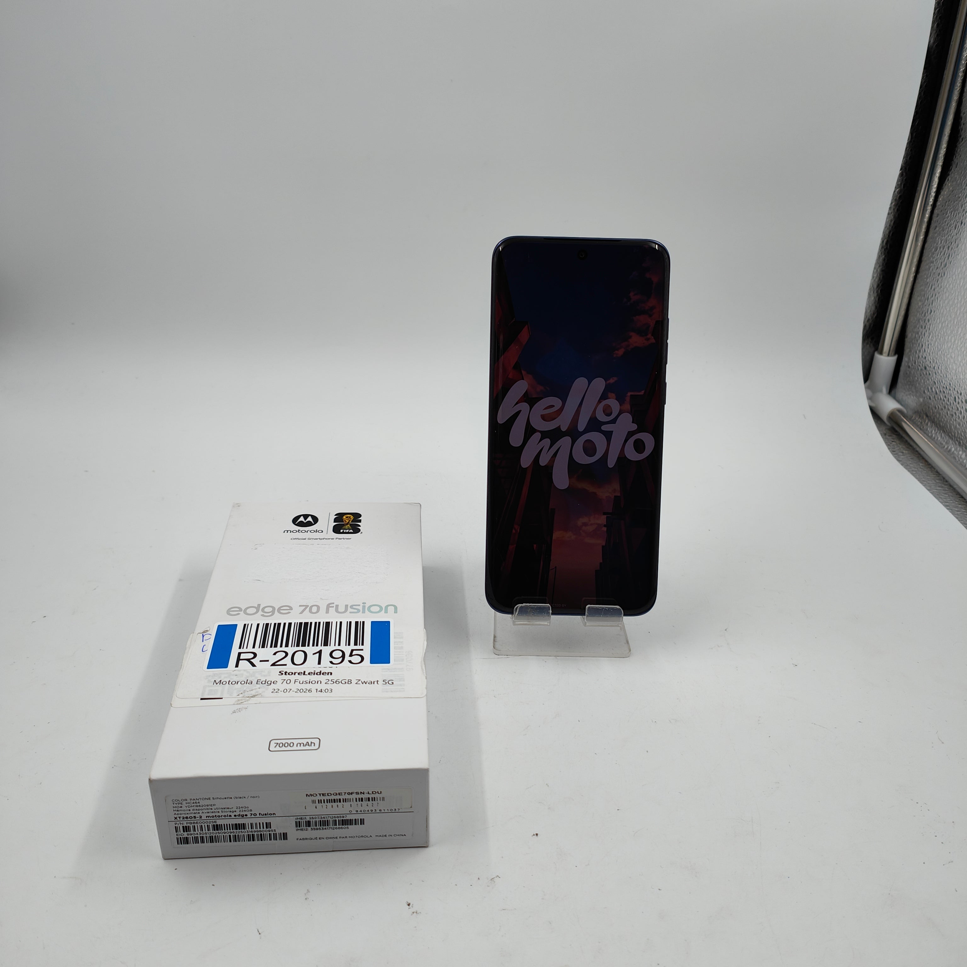 Motorola Edge 70 Fusion 256GB Schwarz 5G