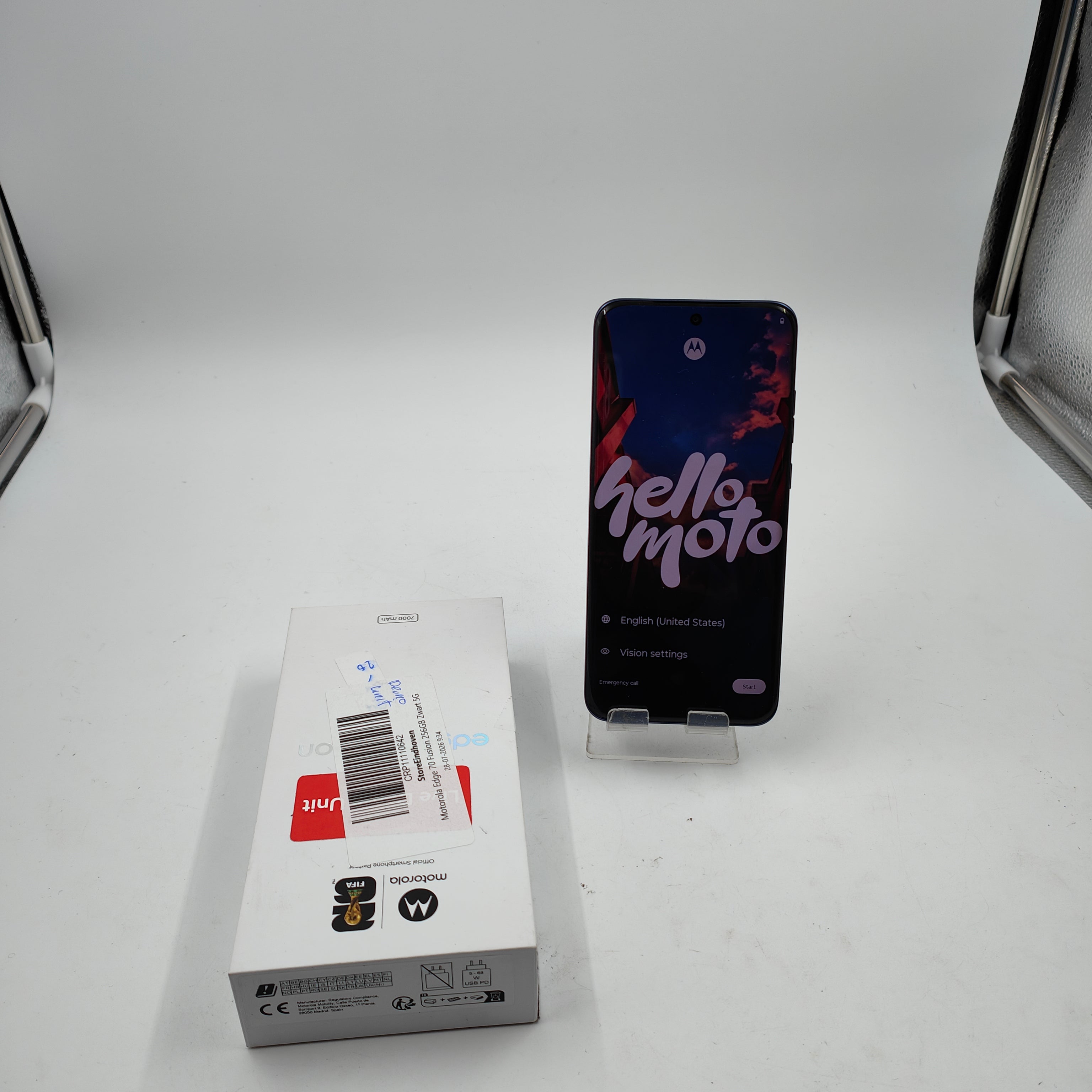 Motorola Edge 70 Fusion 256GB Schwarz 5G