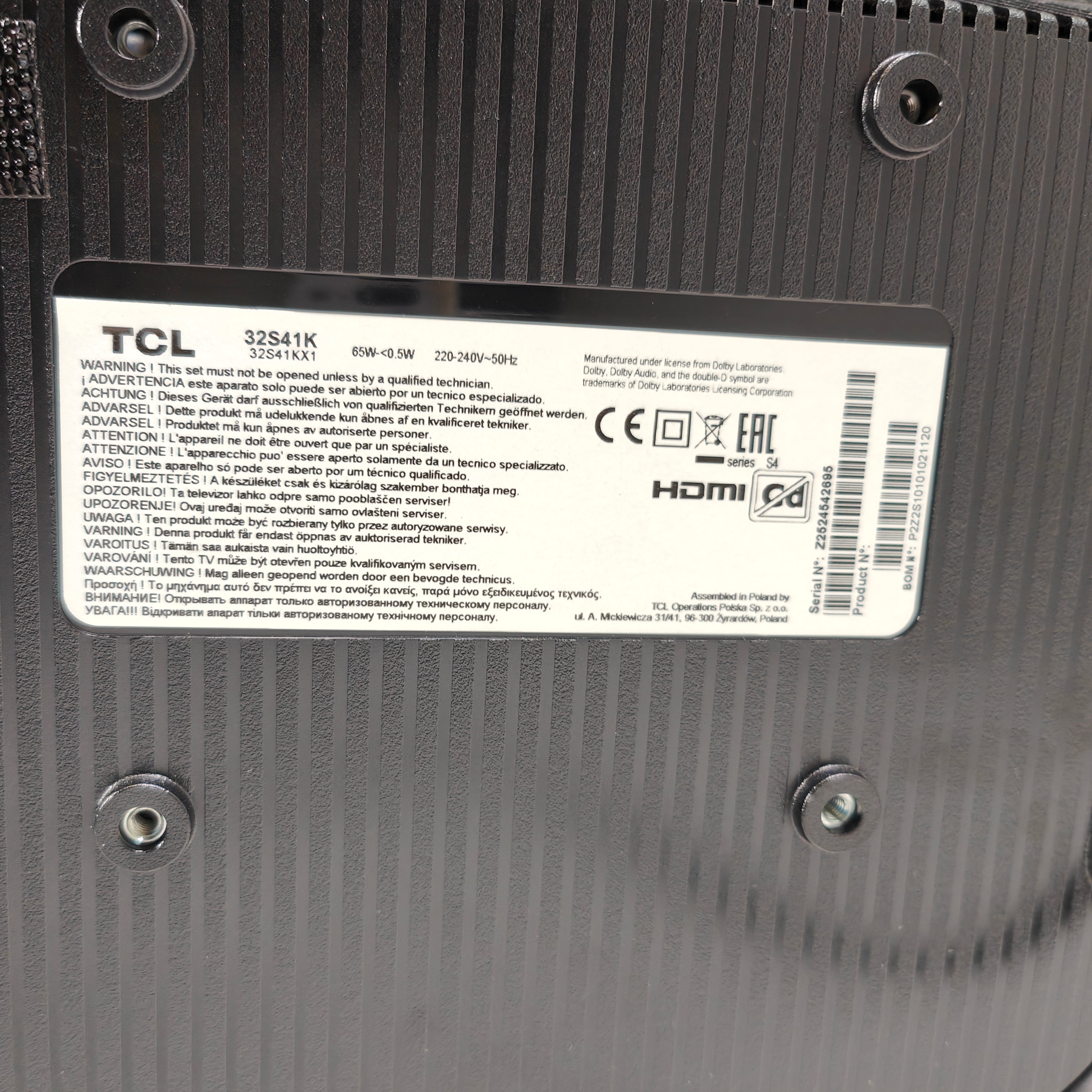 TCL QLED 32S41K