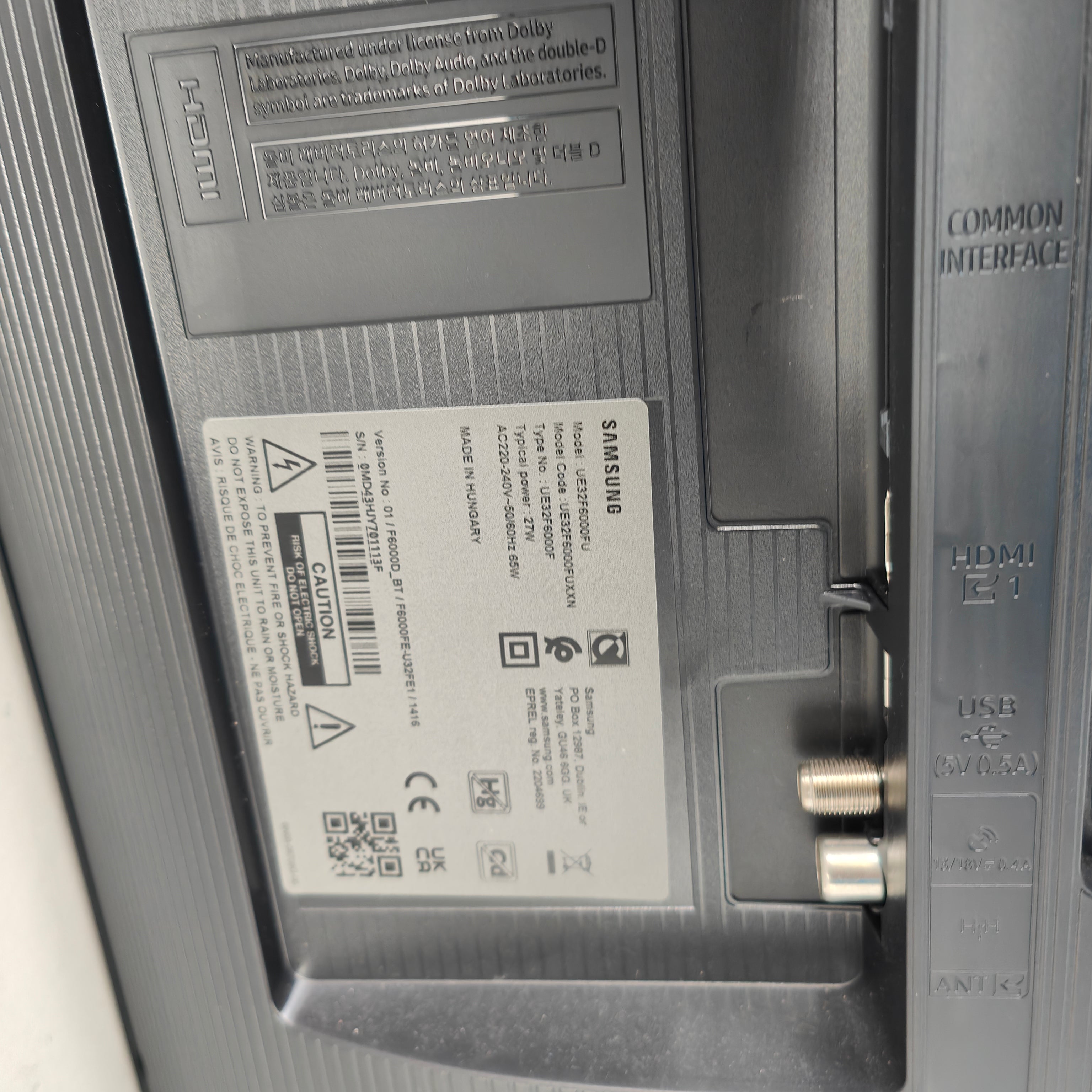 Samsung 32" Full HD F6000F (2025)