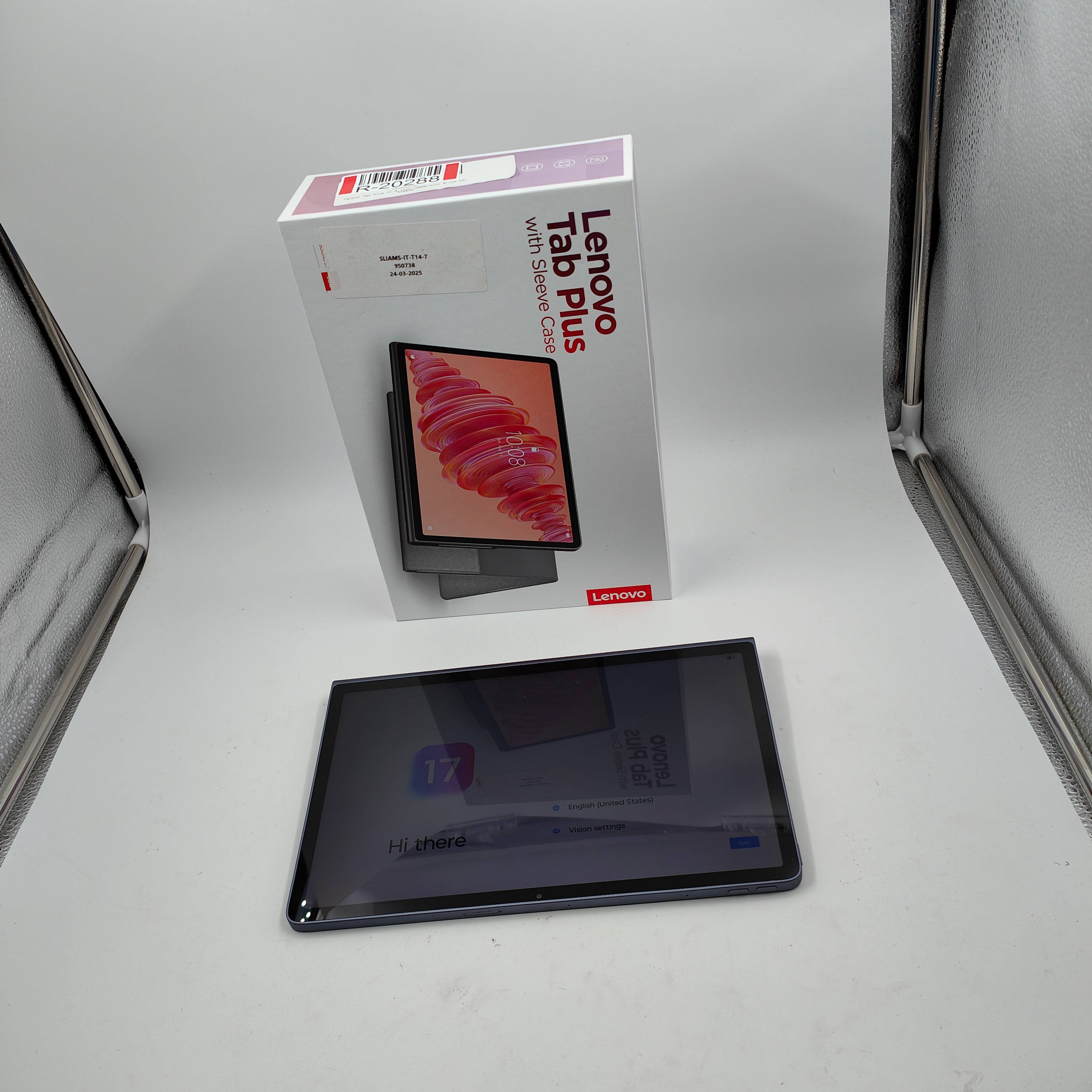 Lenovo Tab Plus 8 Go 128 Go + housse