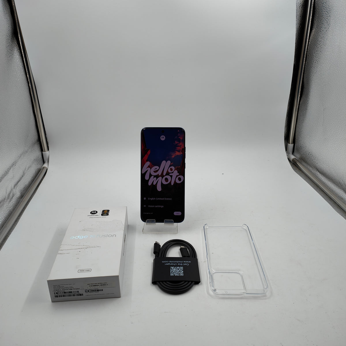 Motorola Edge 70 Fusion 256GB Black 5G