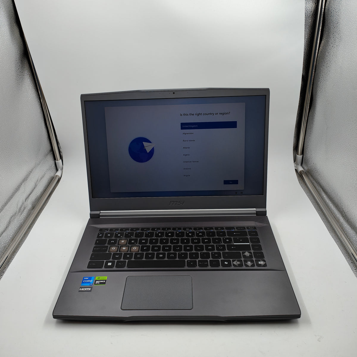 MSI Thin 15 B13VE-2052BE AZERTY