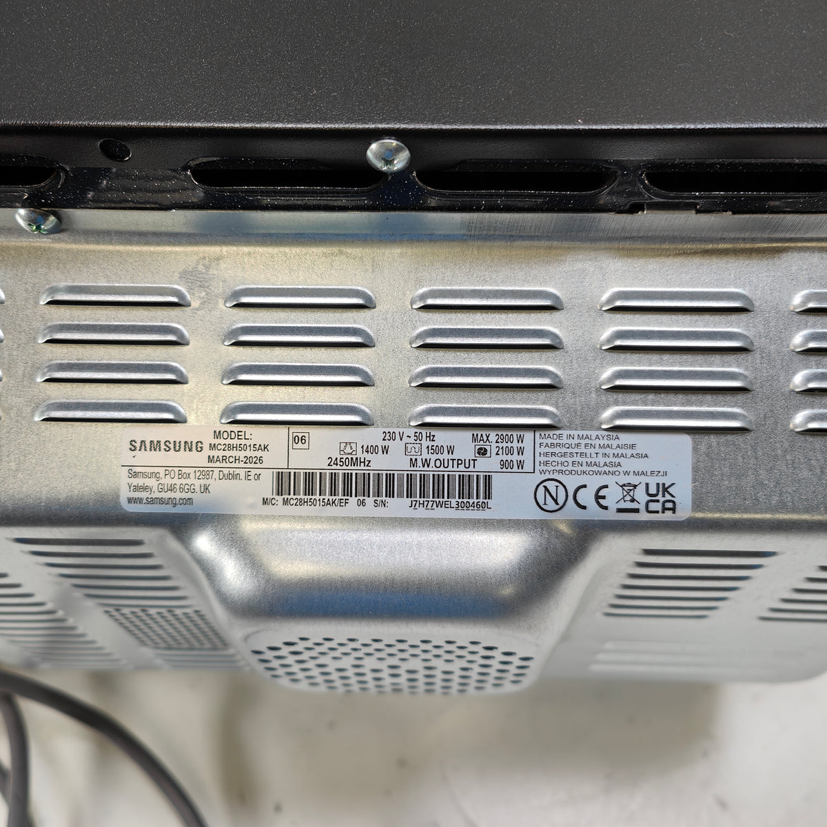 Samsung MC28H5015AK/EF