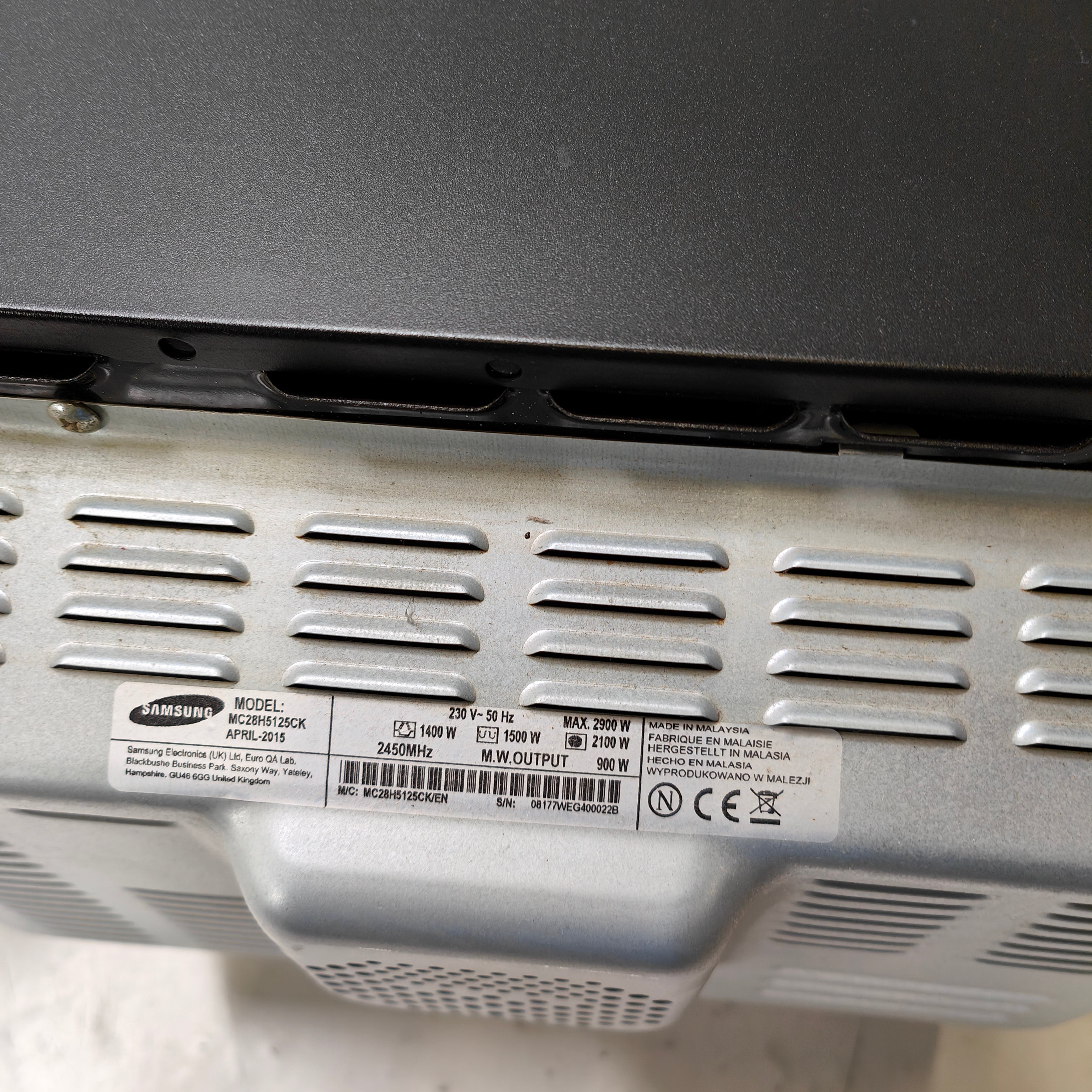 Samsung MC28H5015AK/EF