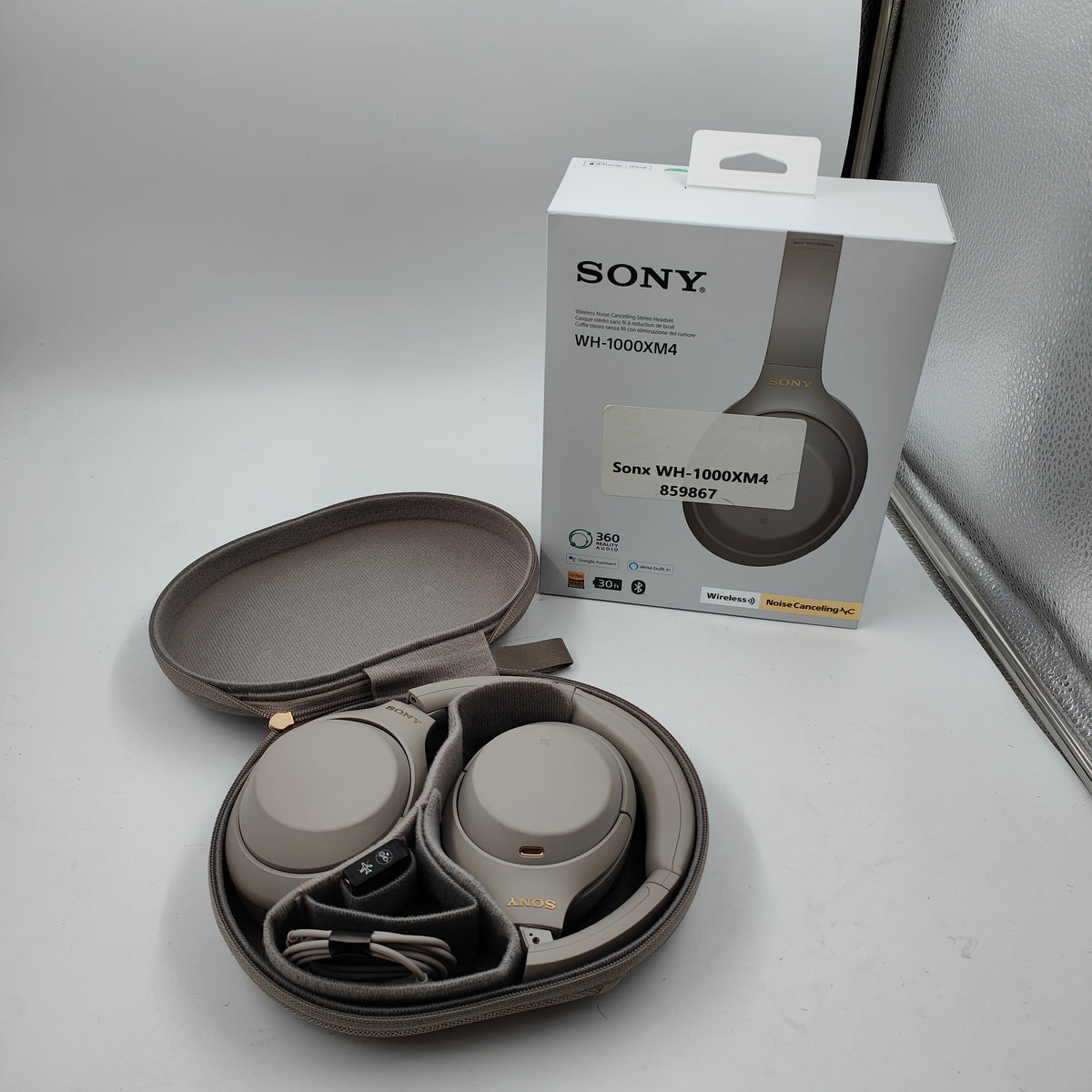 Sony WH-1000XM4 Zilver
