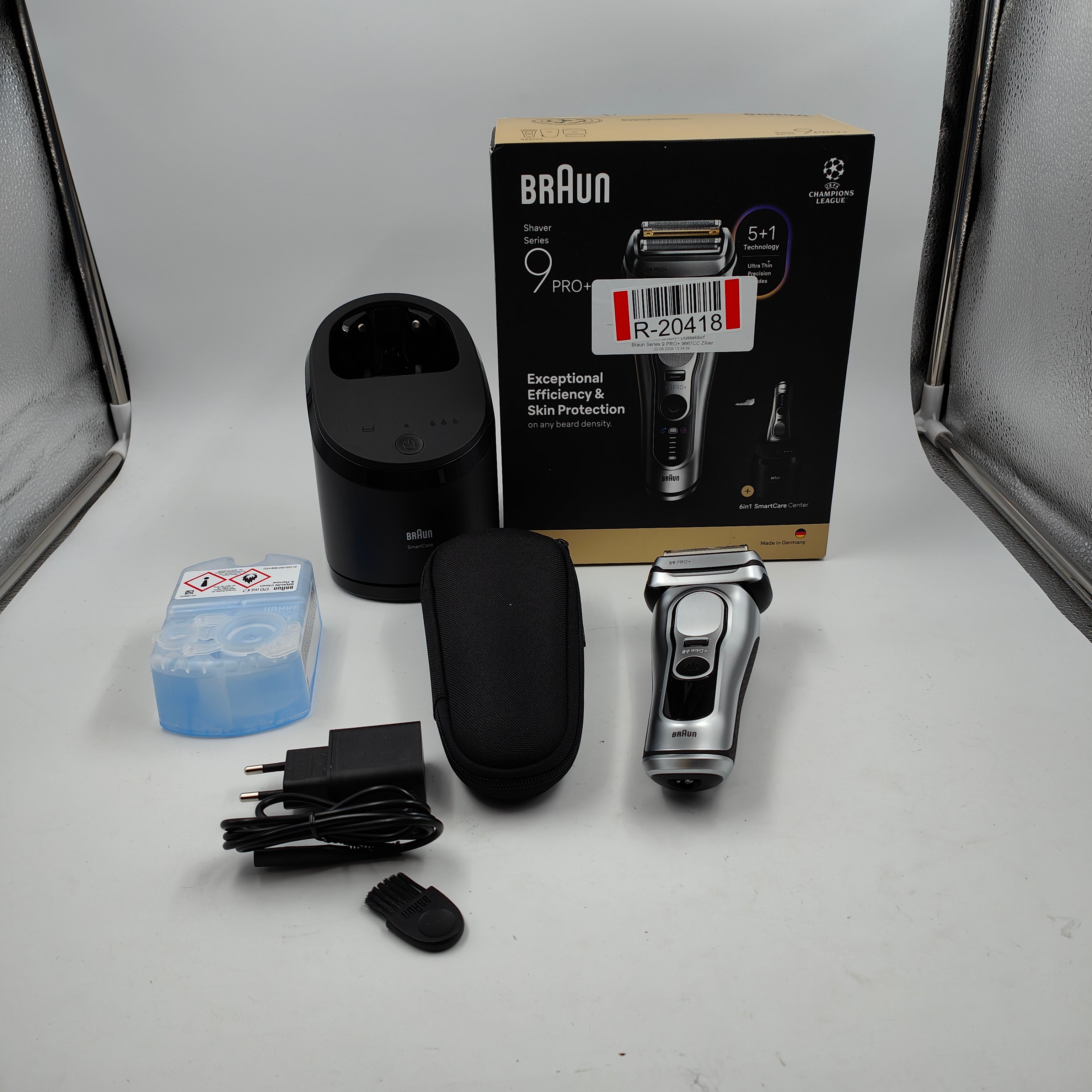 Braun Series 9 PRO+ 9667CC Zilver