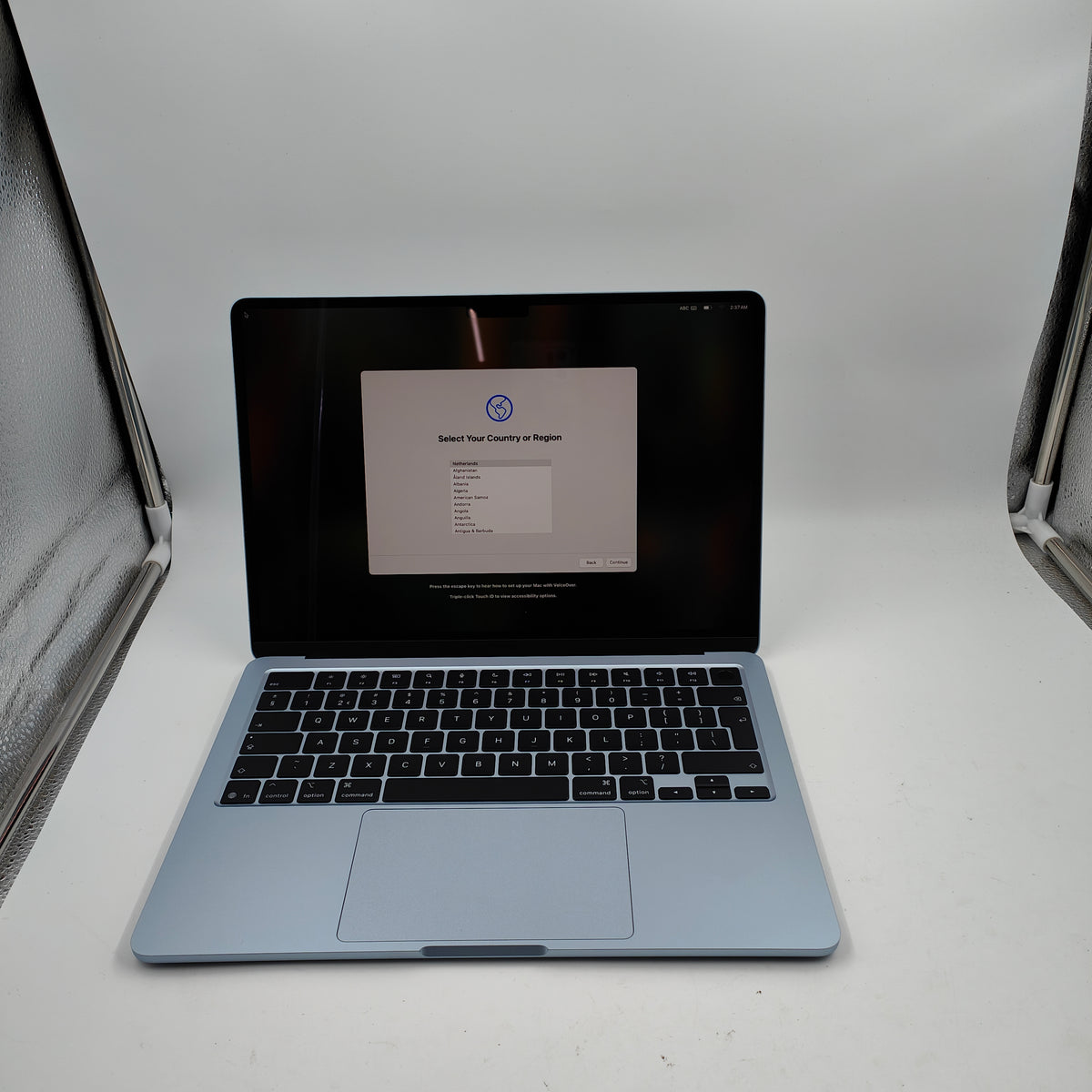 Apple MacBook Air 13 Zoll (2025) M4 (10 CPU/8 GPU) 16GB/256GB Himmelblau QWERTY