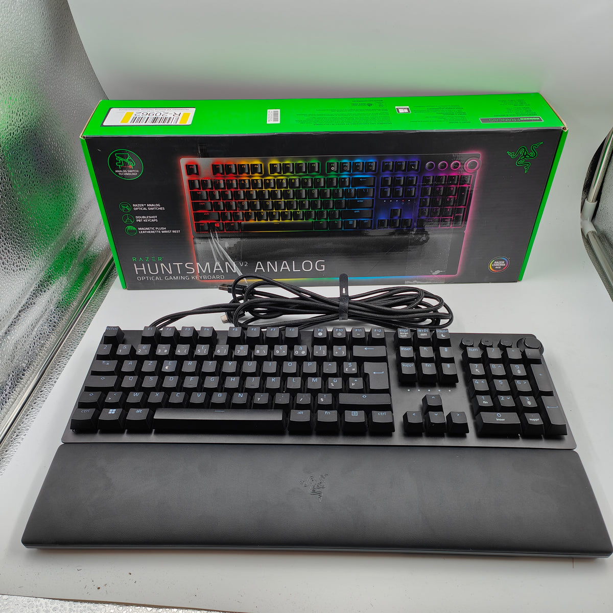 Clavier gaming analogique HyperX Huntsman V2 AZERTY