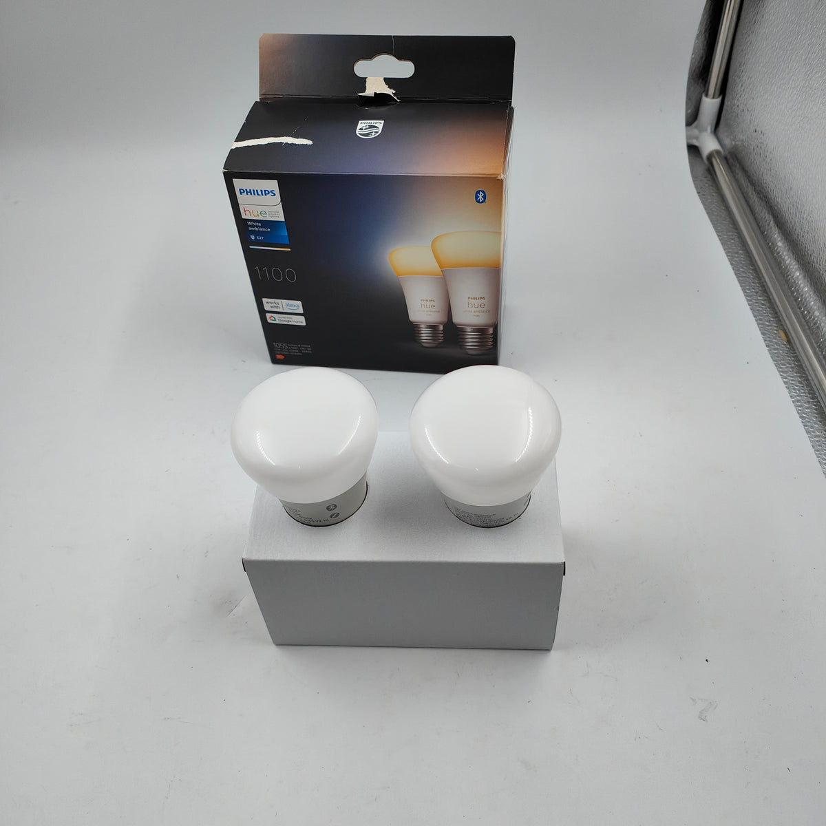 Philips Hue White Ambiance E27 10.5W Duo-Pack