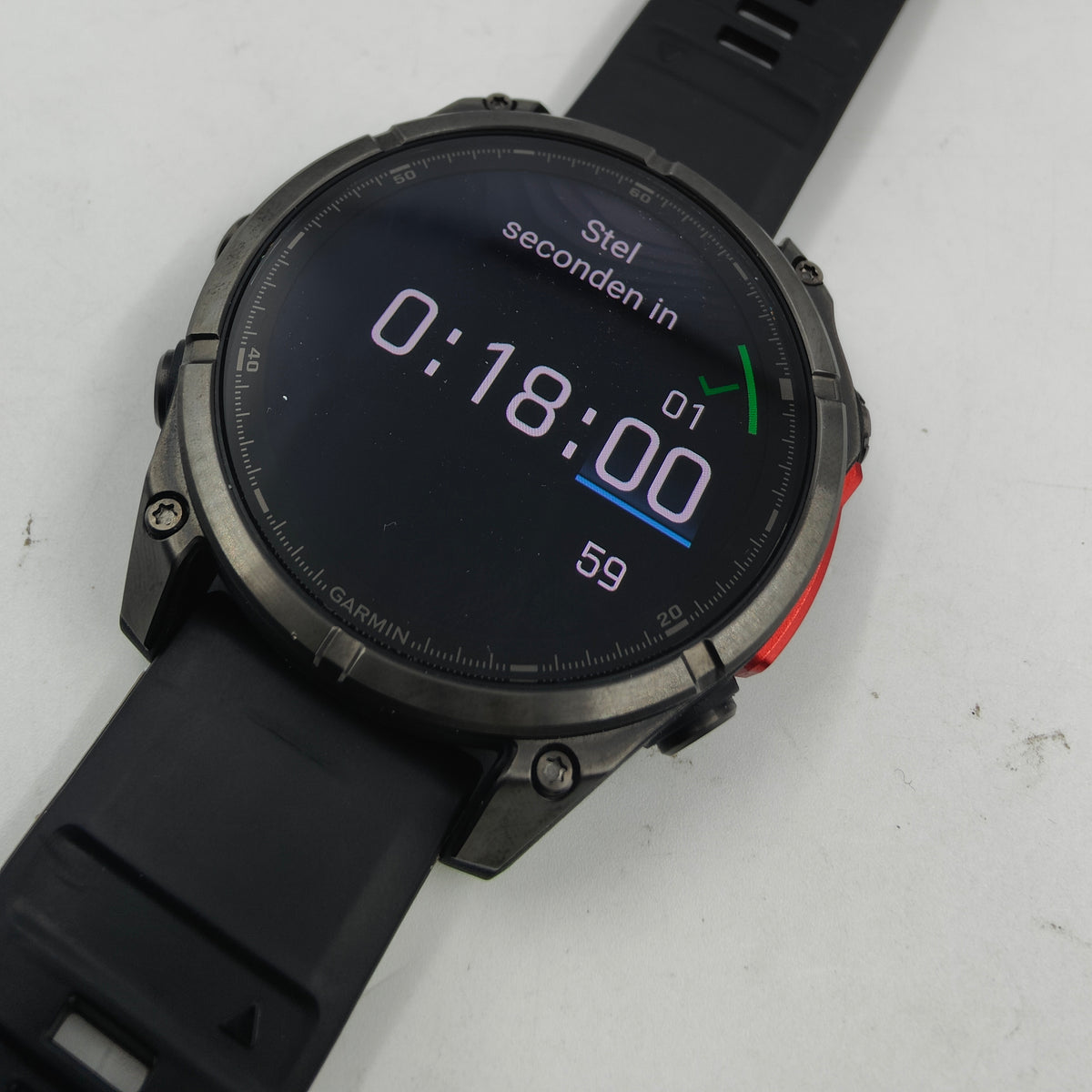 Garmin fenix 8 47mm Schiefergrau Stahl/Schwarz