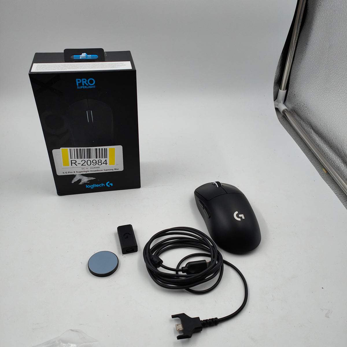 Logitech G Pro X Superlight kabellose Gaming-Maus Schwarz