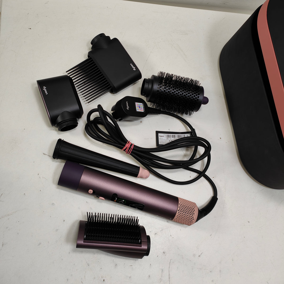 Dyson Airwrap i.d. Curly + Coily Jasper Plum